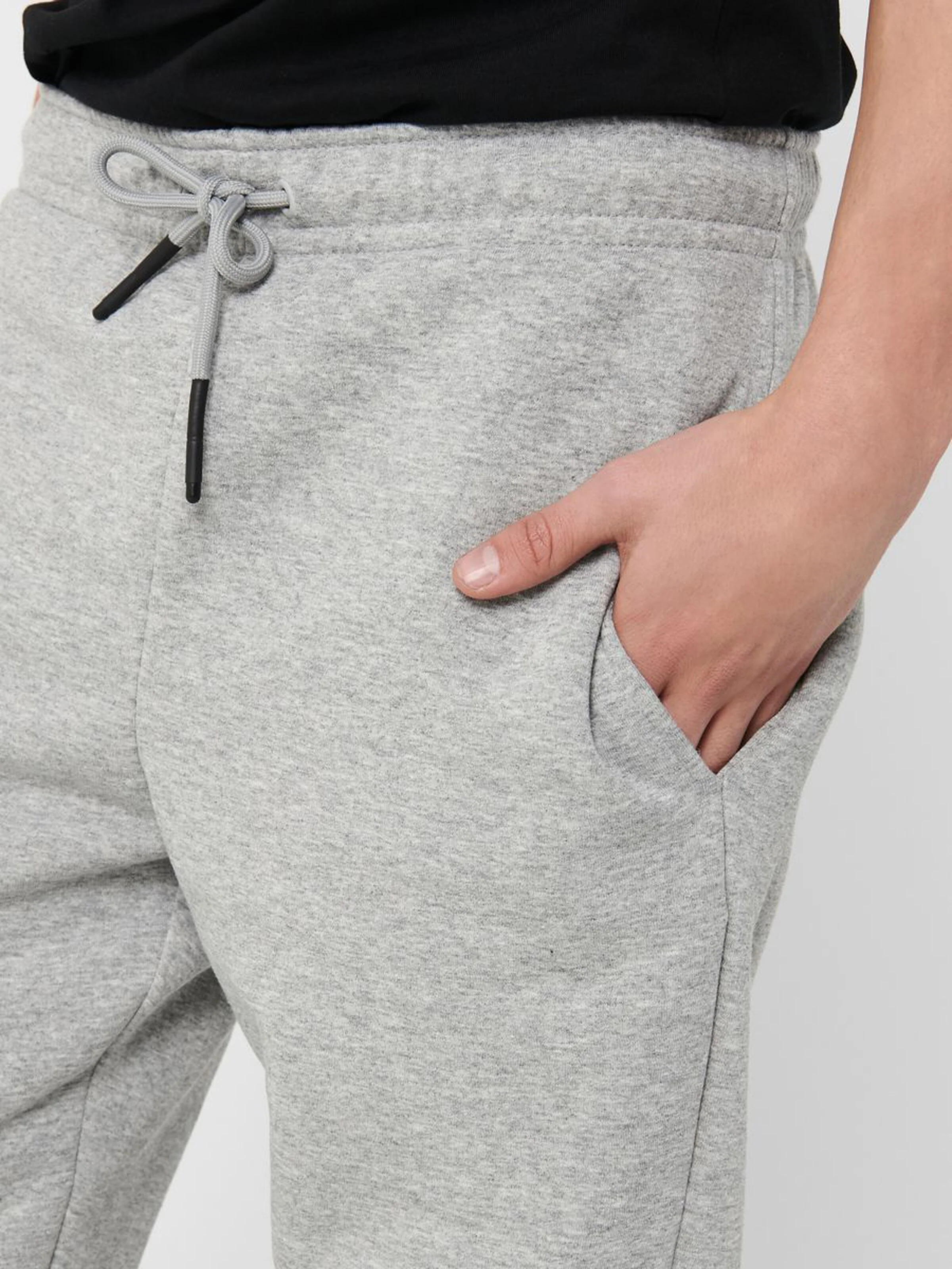 Only and Sons, Miesten Collegehousut, Ceres Life Sweat Pant  Keskiharmaa - Image 5