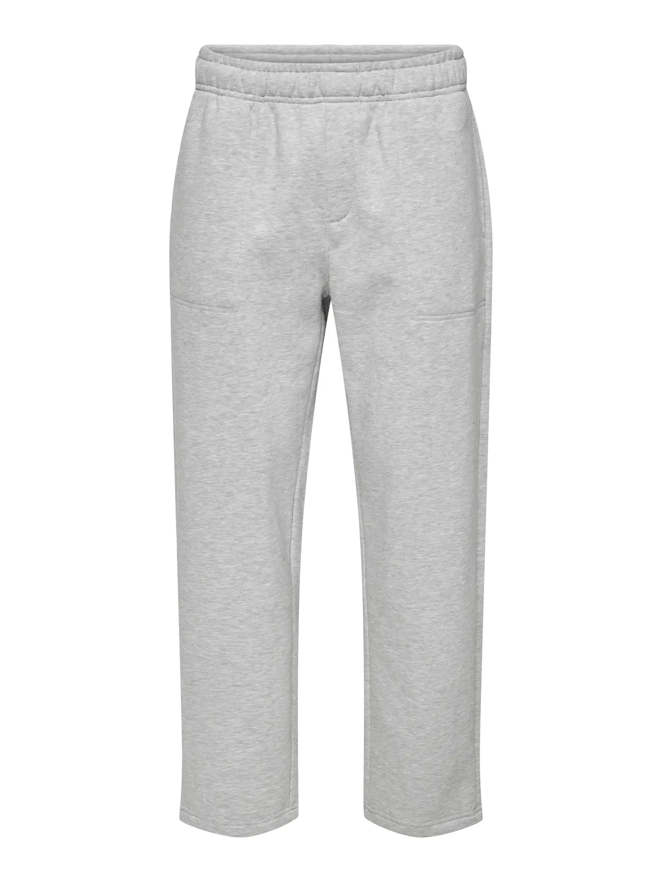 Only and Sons Miesten Collegehousut, CONNOR RLX PANT NOS Light Grey Melange - Image 3