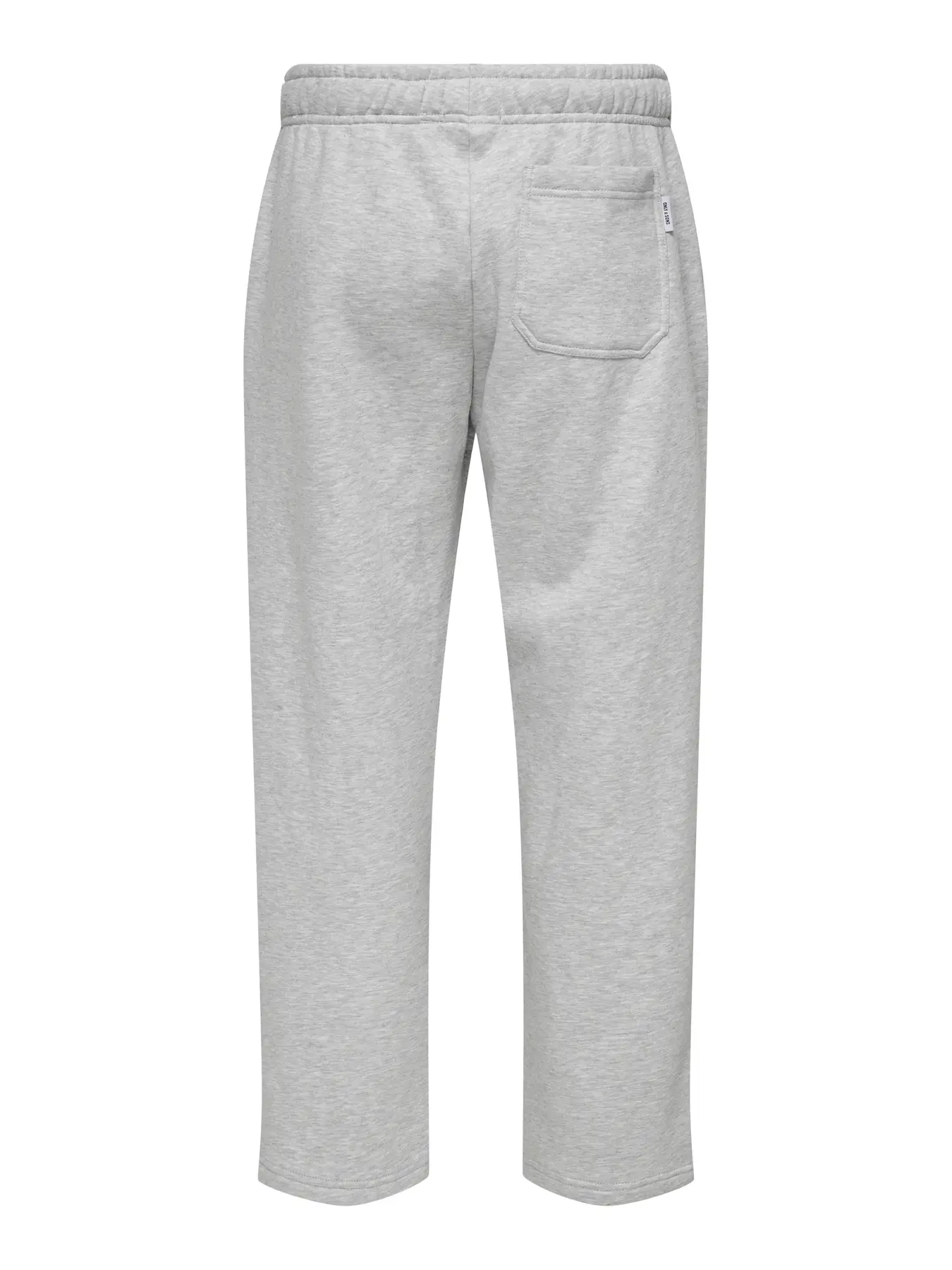 Only and Sons Miesten Collegehousut, CONNOR RLX PANT NOS Light Grey Melange - Image 4