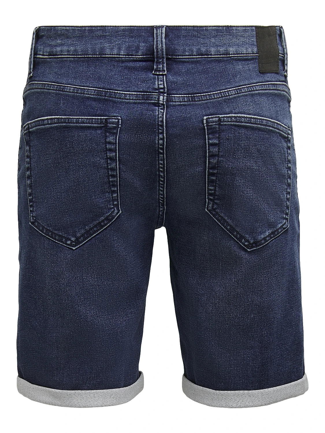 Only and Sons Miesten Farkkushortsit PLY LIFE REG BLUE JOG Indigo - Image 4