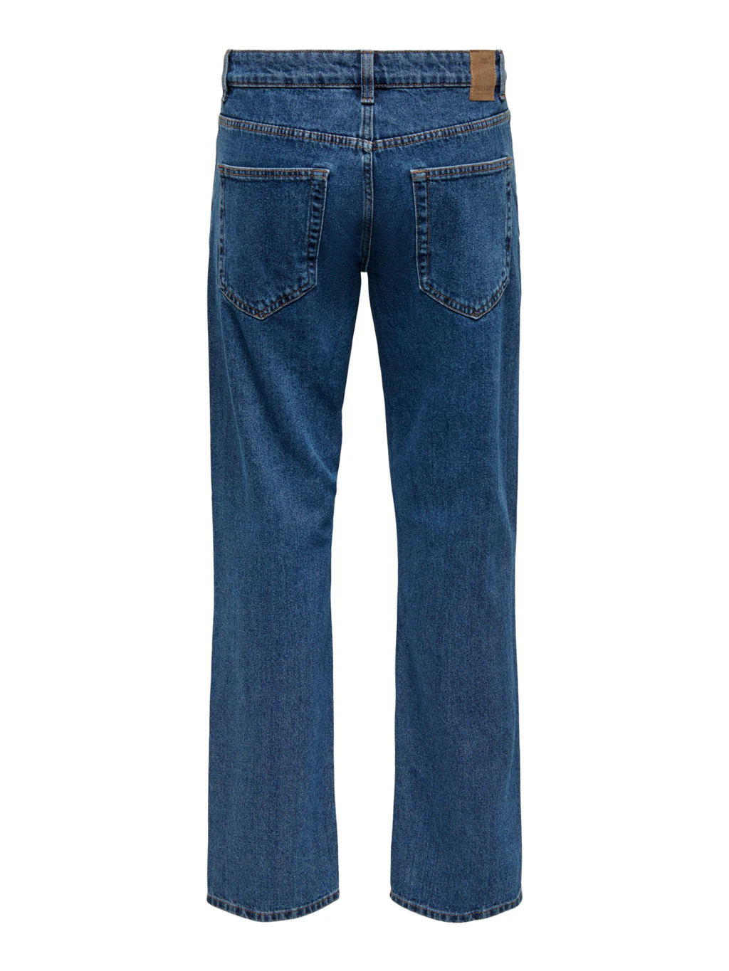 Only and Sons miesten farkut, EDGE BLUE 3813 STRAIGHT FIT Indigo - Image 3