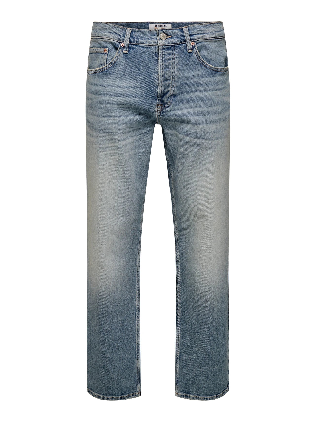 Only and Sons miesten farkut, ONSEDGE PERFORMANCE LB 3816 DOT DNM Light Blue Denim - Image 3