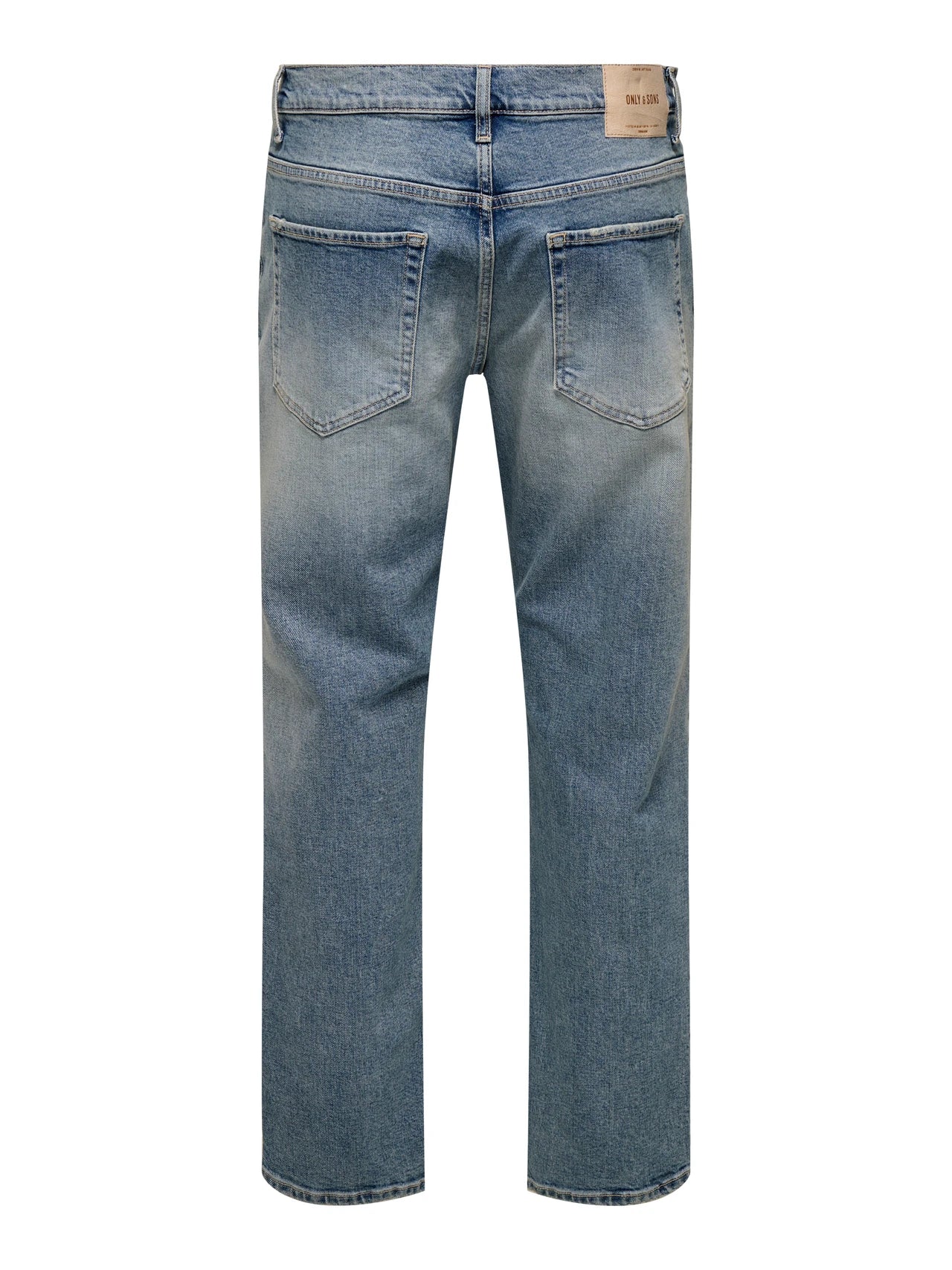 Only and Sons miesten farkut, ONSEDGE PERFORMANCE LB 3816 DOT DNM Light Blue Denim - Image 4