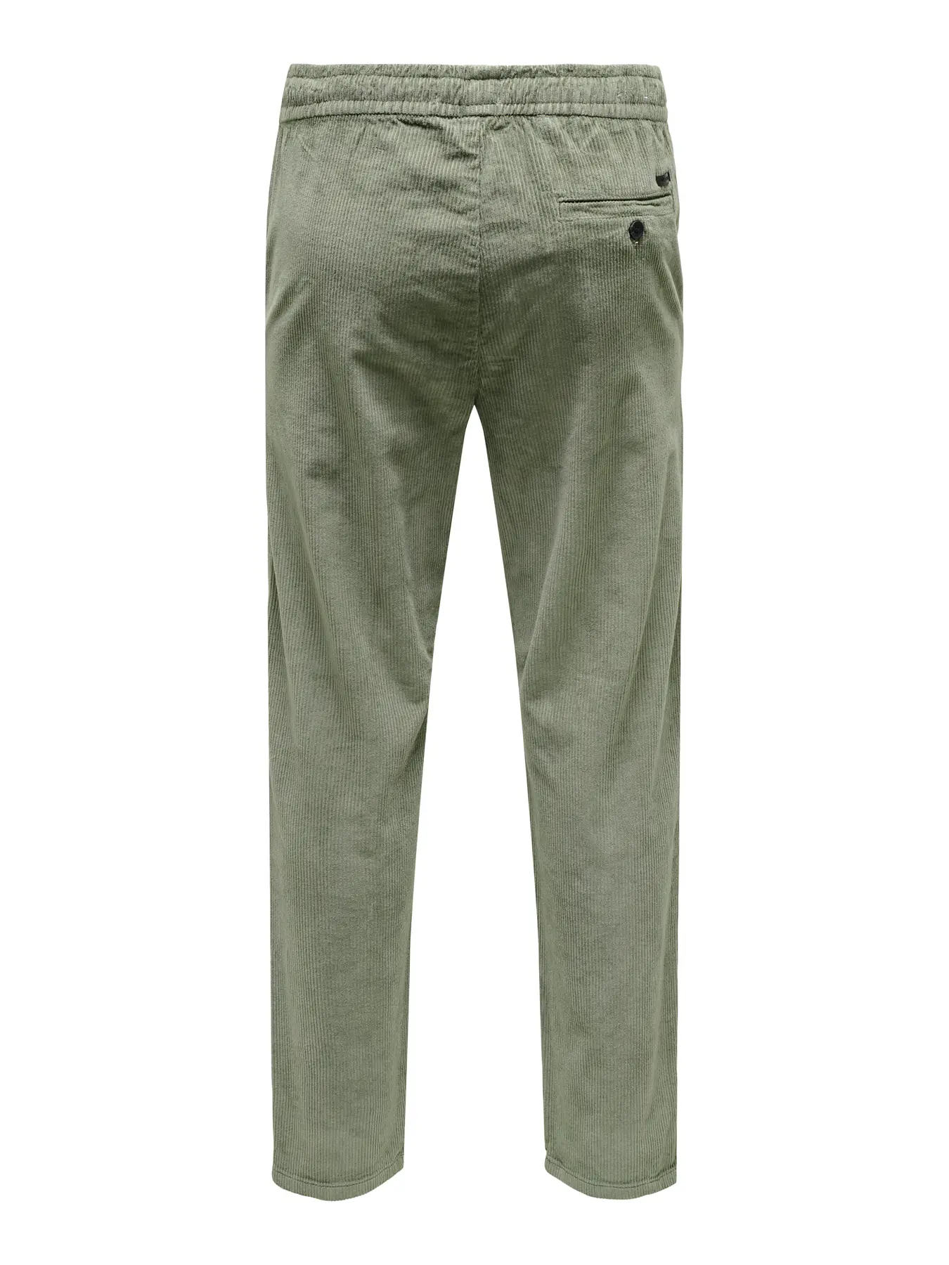Only and Sons Miesten Housut, LINUS TAP CORDYROY PANT NOS Castor Gray - Image 4