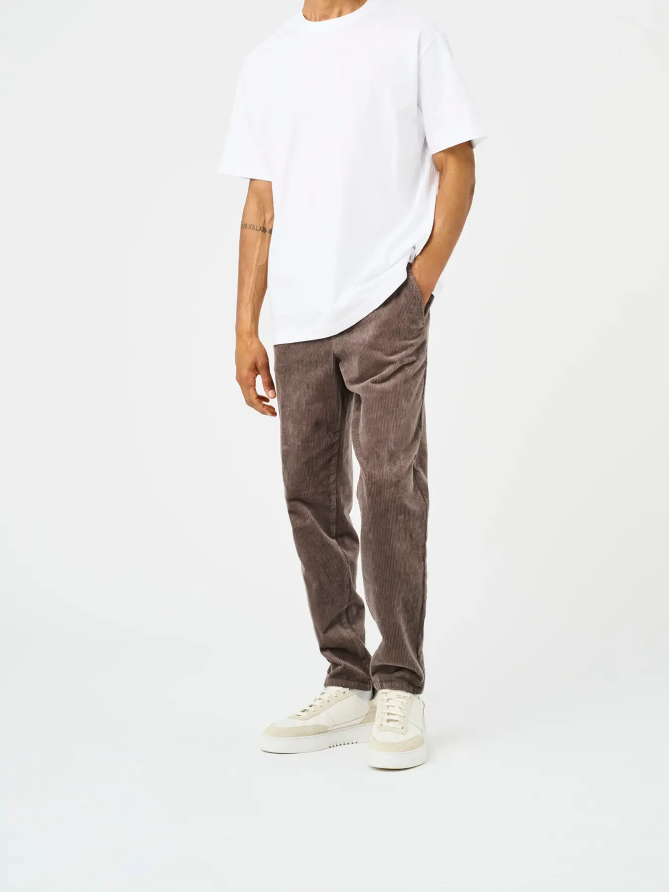 Only and Sons Miesten Housut, LINUS TAP CORDYROY PANT NOS Falcon