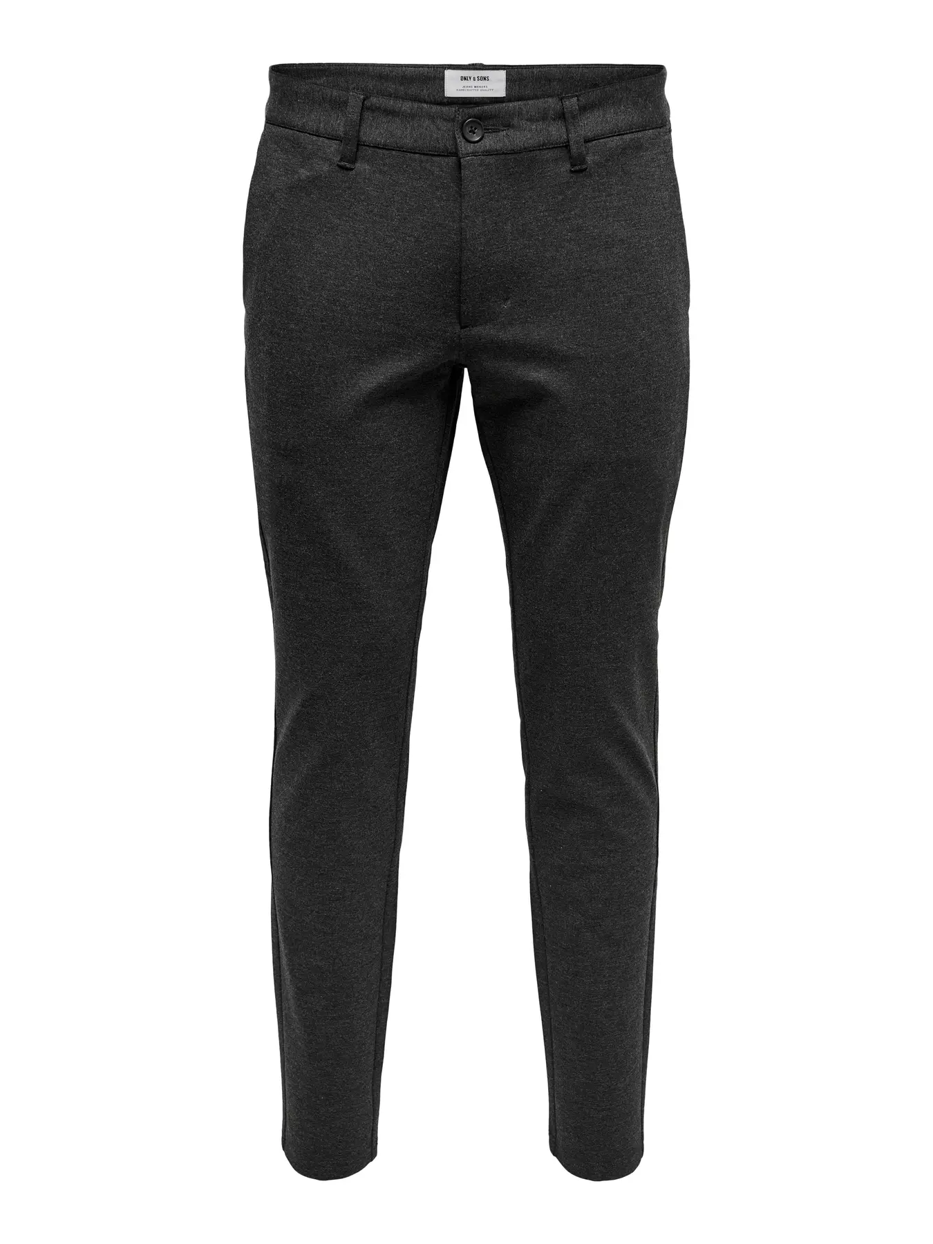 Only and Sons Miesten Housut, Mark Pant Dark Grey Melange - Image 5
