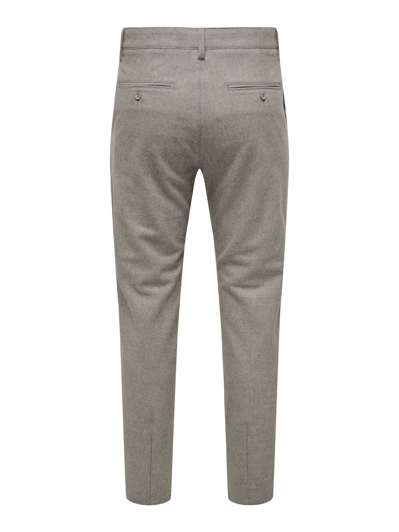 Only and Sons miesten housut, MARK SLIM BRUSHED PIQUE PANTS Falcon - Image 2