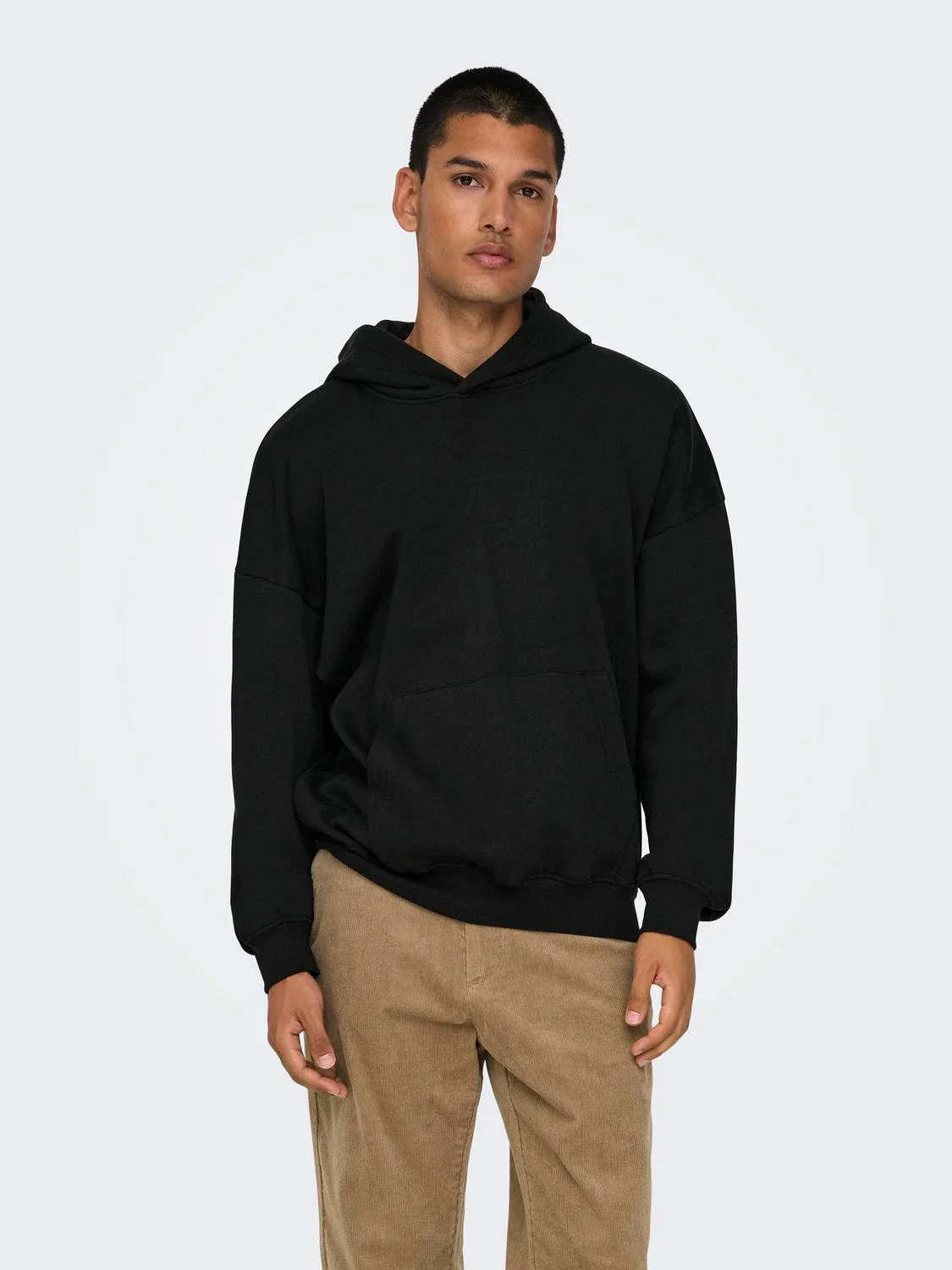 Only and Sons miesten huppari, TURNER LIFE VTG HOODIE SWEAT Musta
