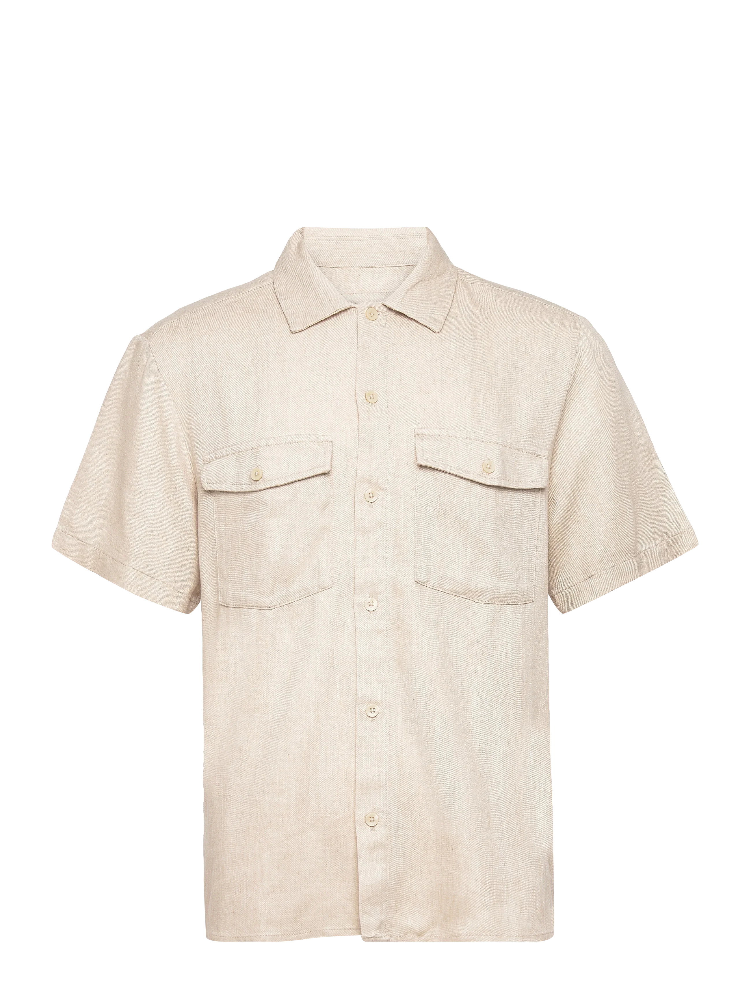 Only and Sons miesten paita, KARI SHIRT VISC LINEN Hiekka