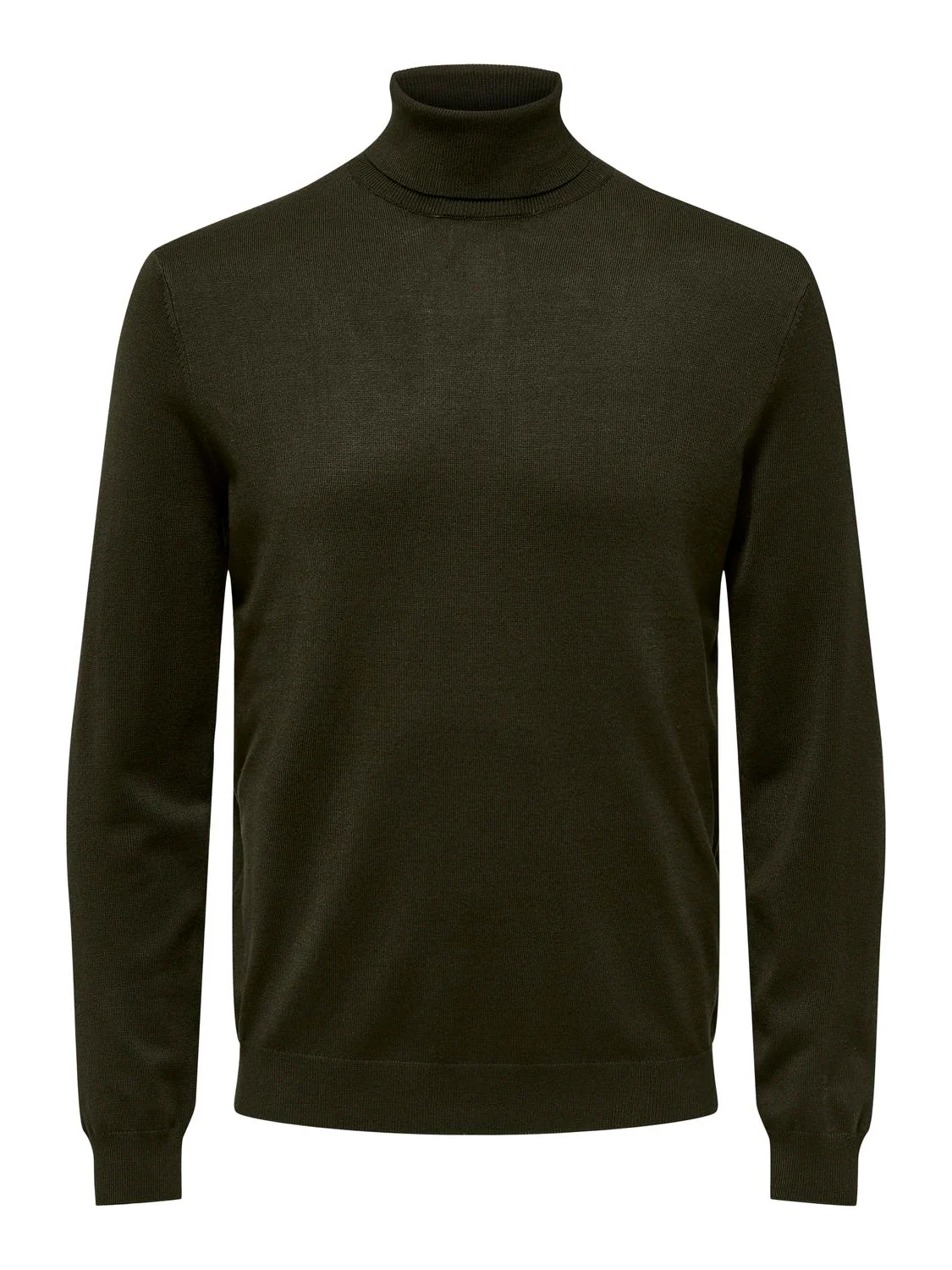 Only and Sons Miesten Pooloneule, Wyler Life Roll Neck Nos Armeijanvihreä - Image 3