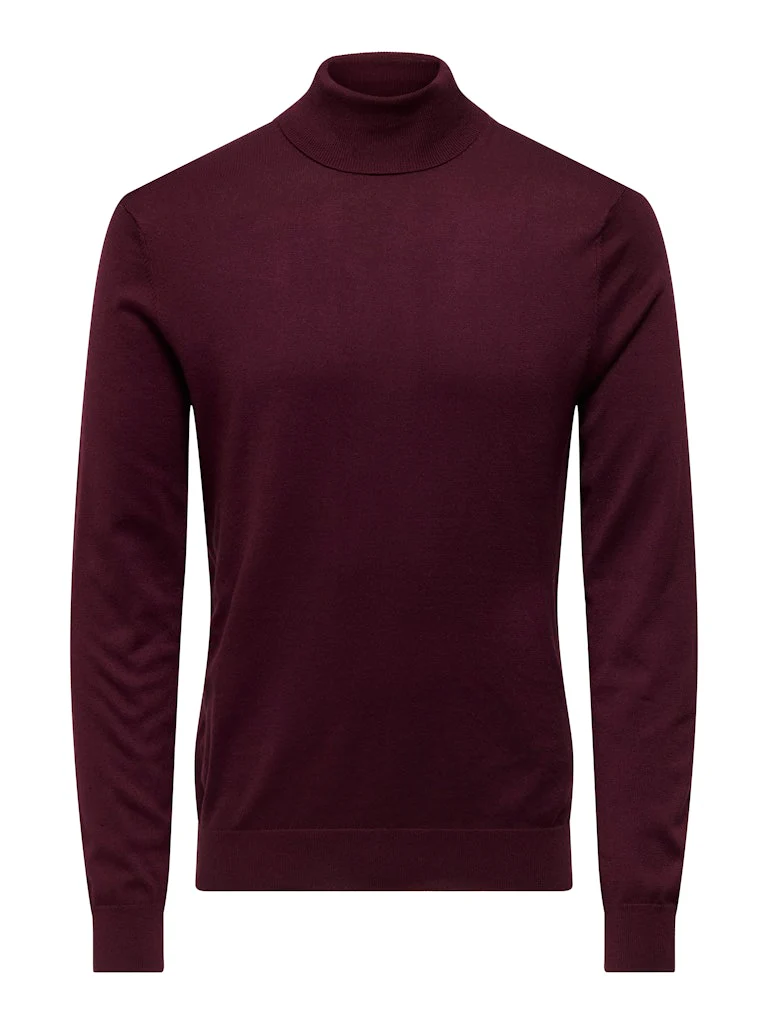 Only and Sons Miesten Pooloneule, Wyler Life Roll Neck Nos Port Royale