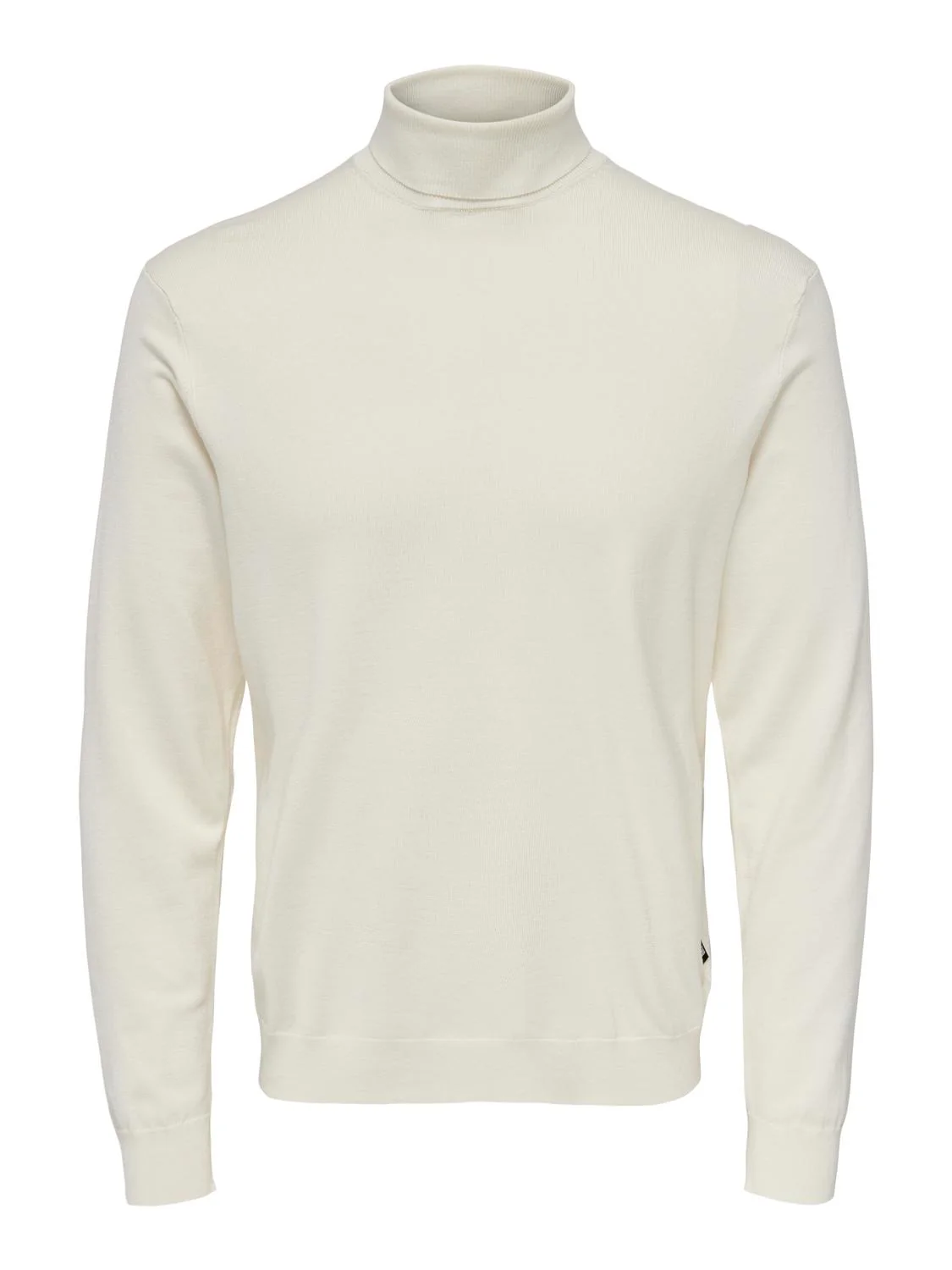 Only and Sons Miesten Pooloneule, Wyler Life Roll Neck Nos Valkoinen - Image 2