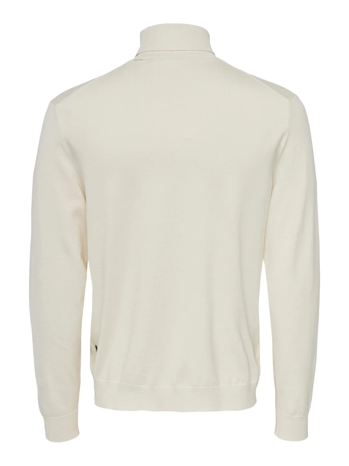 Only and Sons Miesten Pooloneule, Wyler Life Roll Neck Nos Valkoinen - Image 3