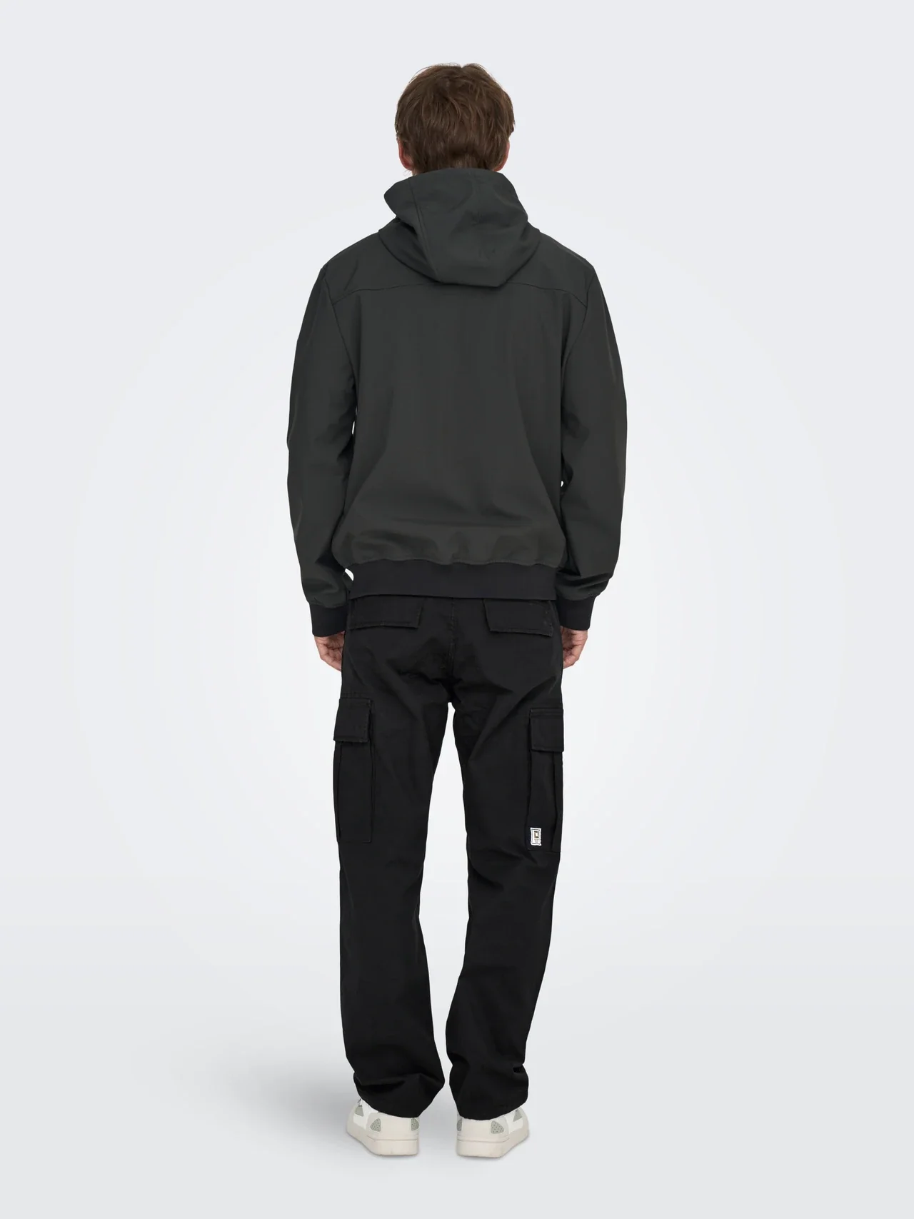 Only and Sons miesten reisitaskuhousut, RAY LIFE RIBSTOP CARGO Musta - Image 2