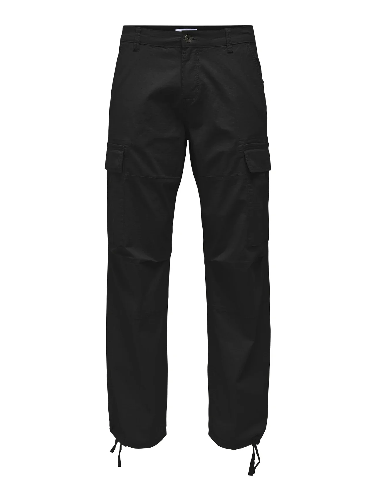 Only and Sons miesten reisitaskuhousut, RAY LIFE RIBSTOP CARGO Musta - Image 3
