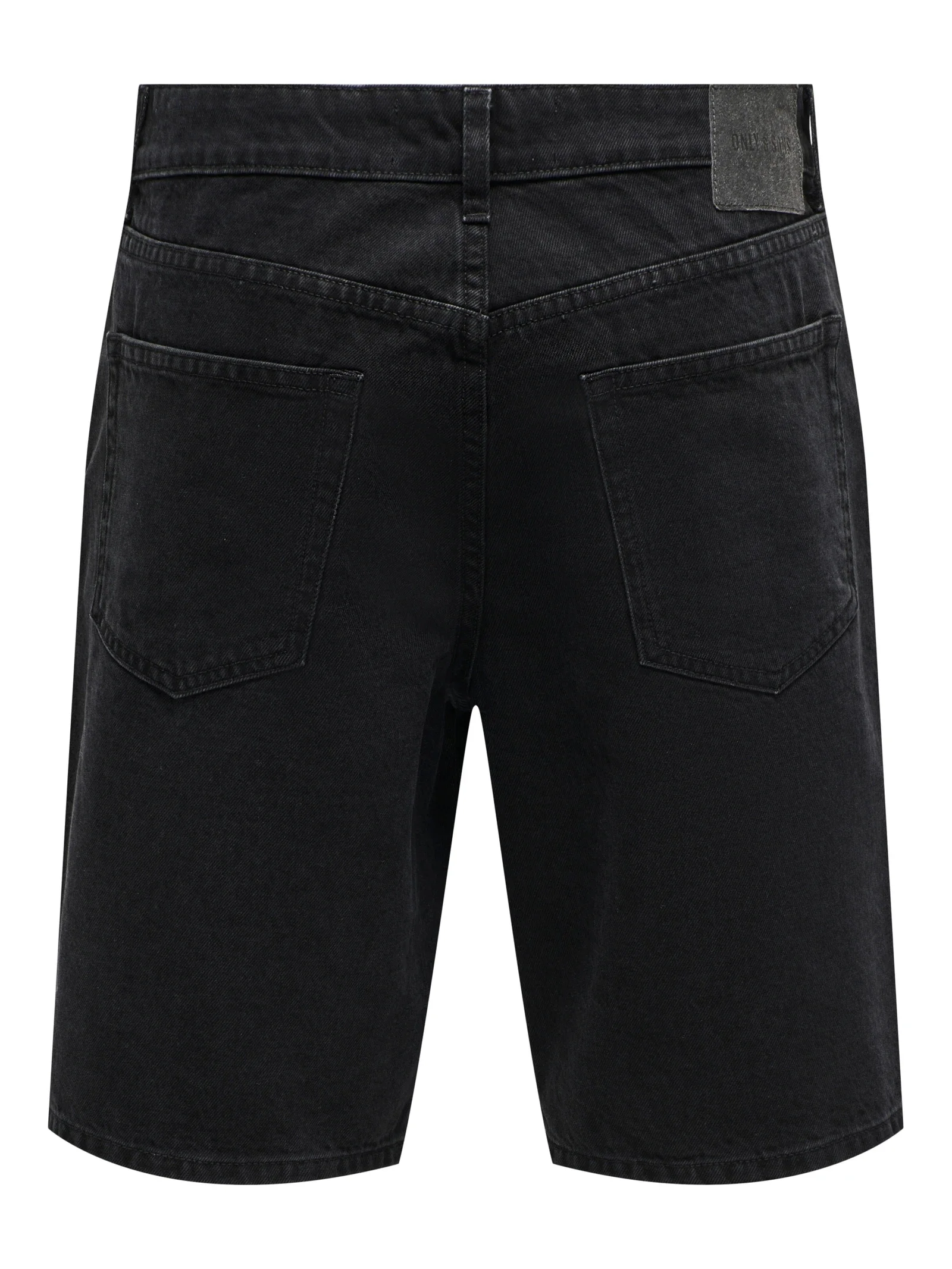 Only and Sons miesten shortsit,  FADE BLACK SHORTS  Hiilenmusta - Image 4