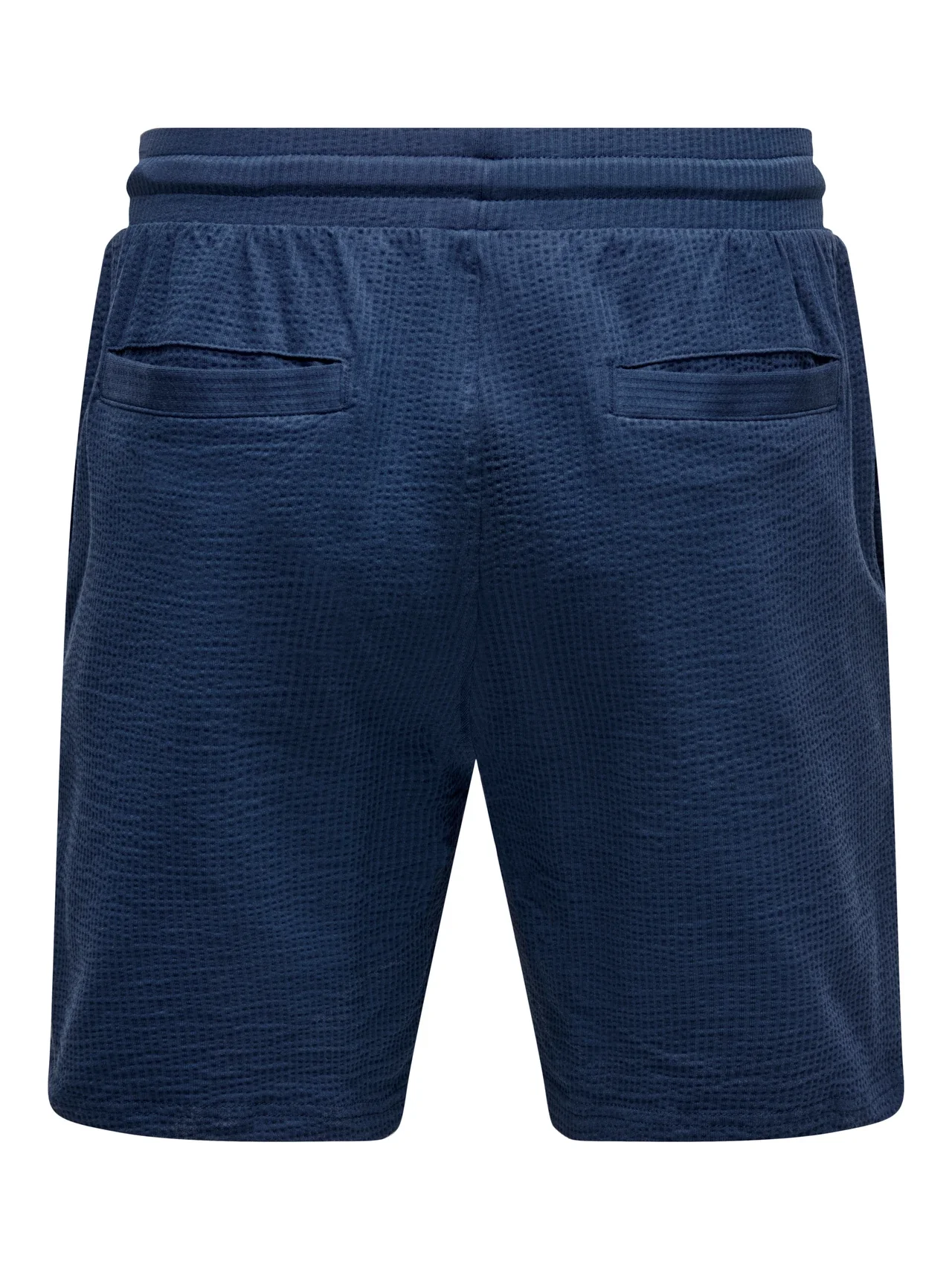 Only and Sons miesten shortsit, K KIAN REG SEERSUCKER SHORTS Tummansininen - Image 2