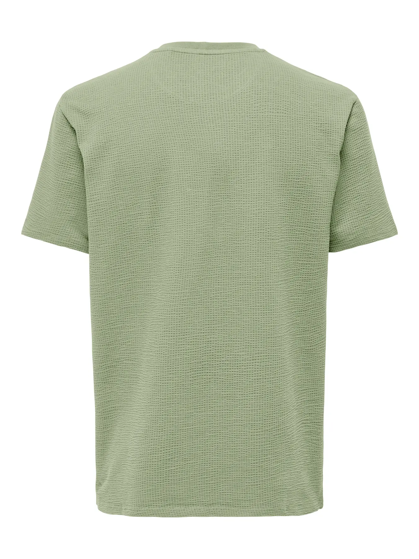 Only and Sons miesten t-paita, K KIAN REG SEERSUCKER SS TEE Seagrass - Image 5