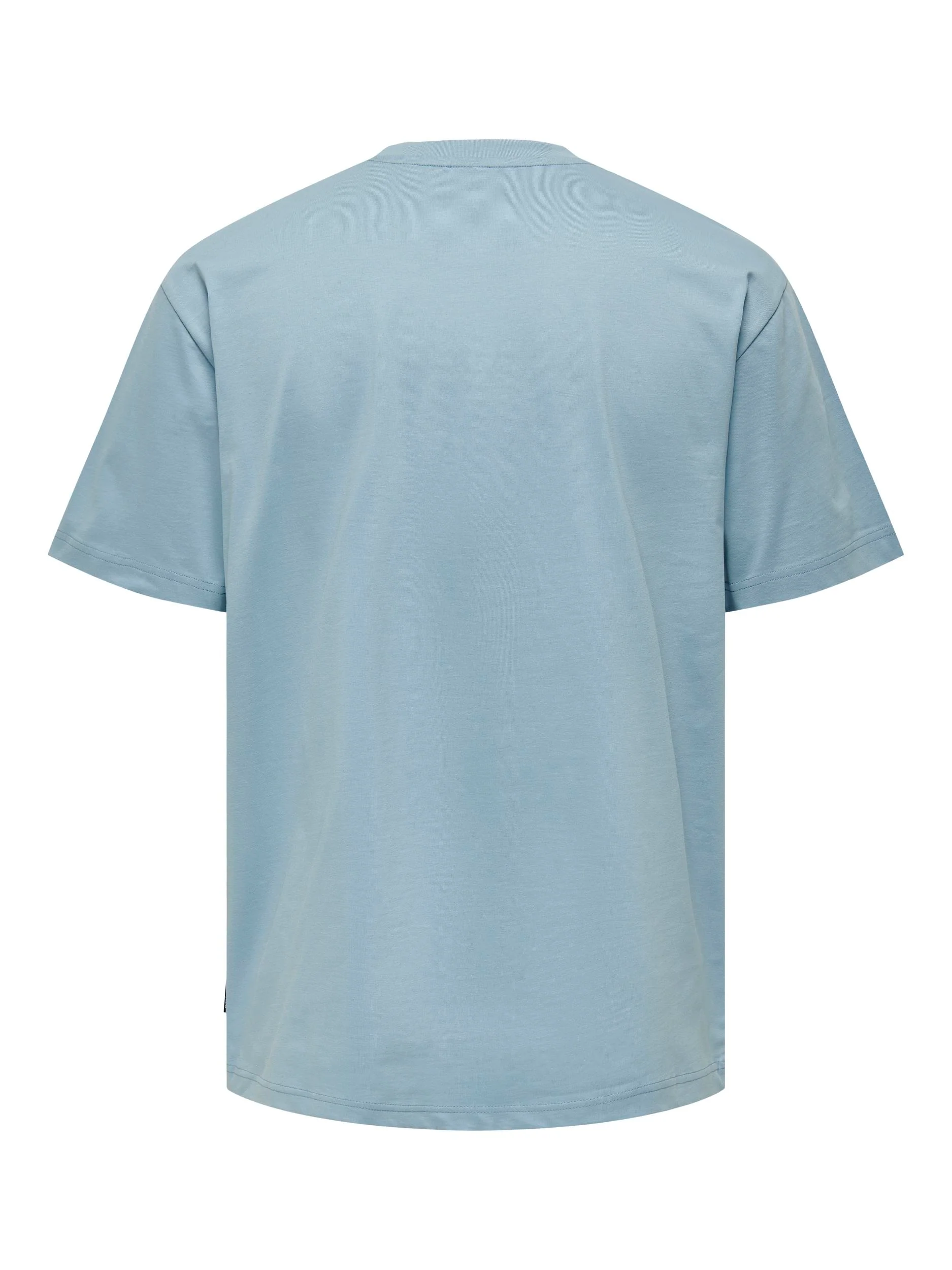 Only and Sons, Miesten T-Paita, Onsfred Rls Ss Tee Noos Vaaleansininen - Image 4
