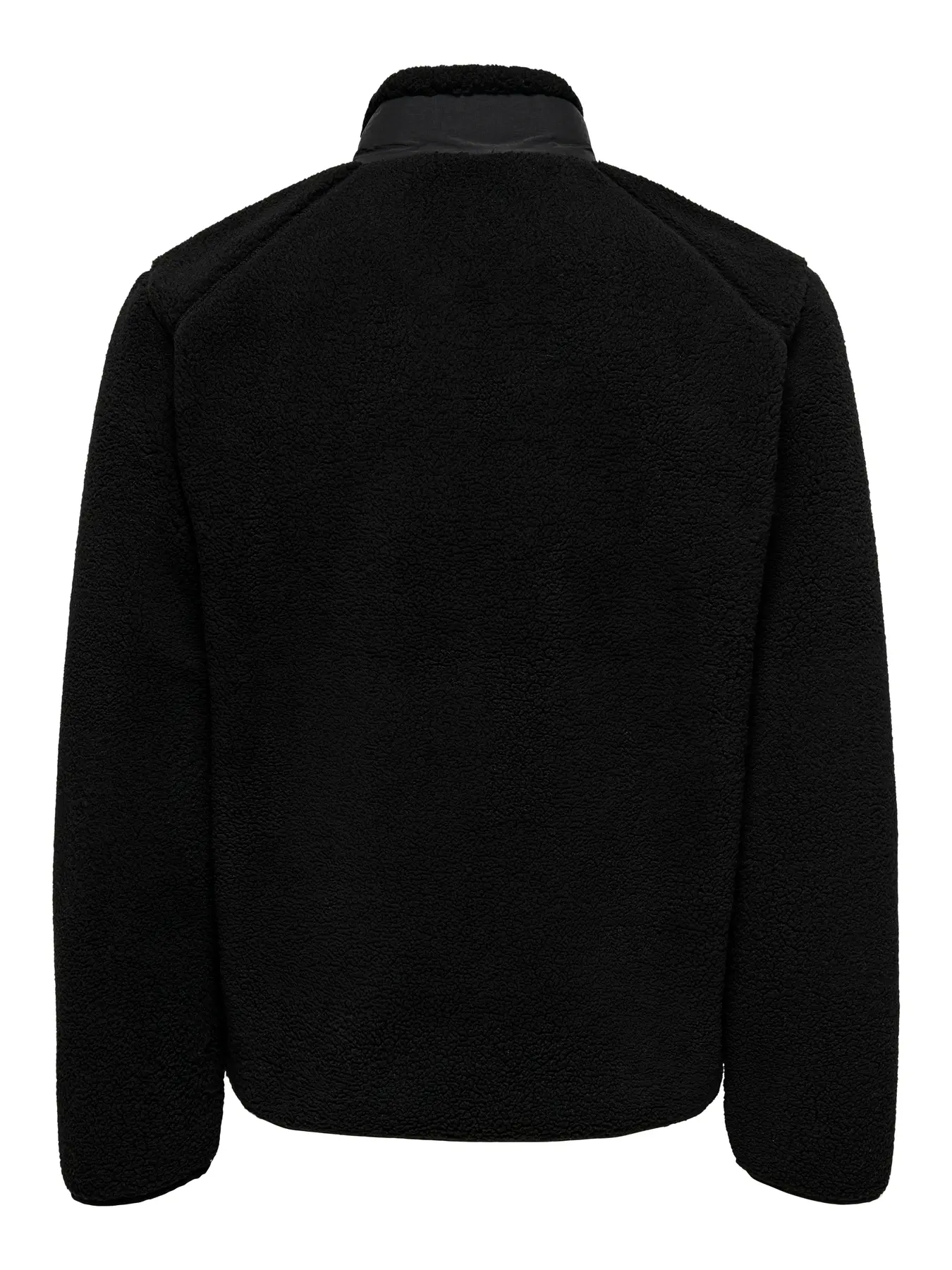 Only and Sons Miesten Teddytakki, DALLAS SHERPA JACKET Musta - Image 4