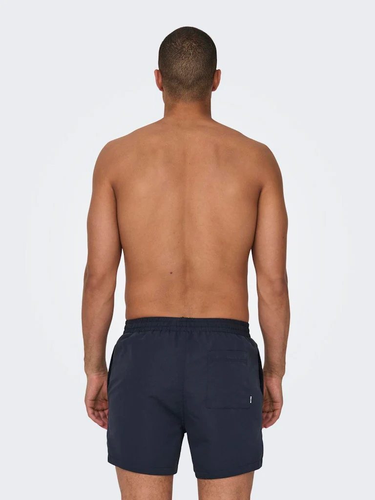Only and Sons miesten uimashortsit, ONSTED LIFE SHORT SWIM  Tummansininen - Image 6