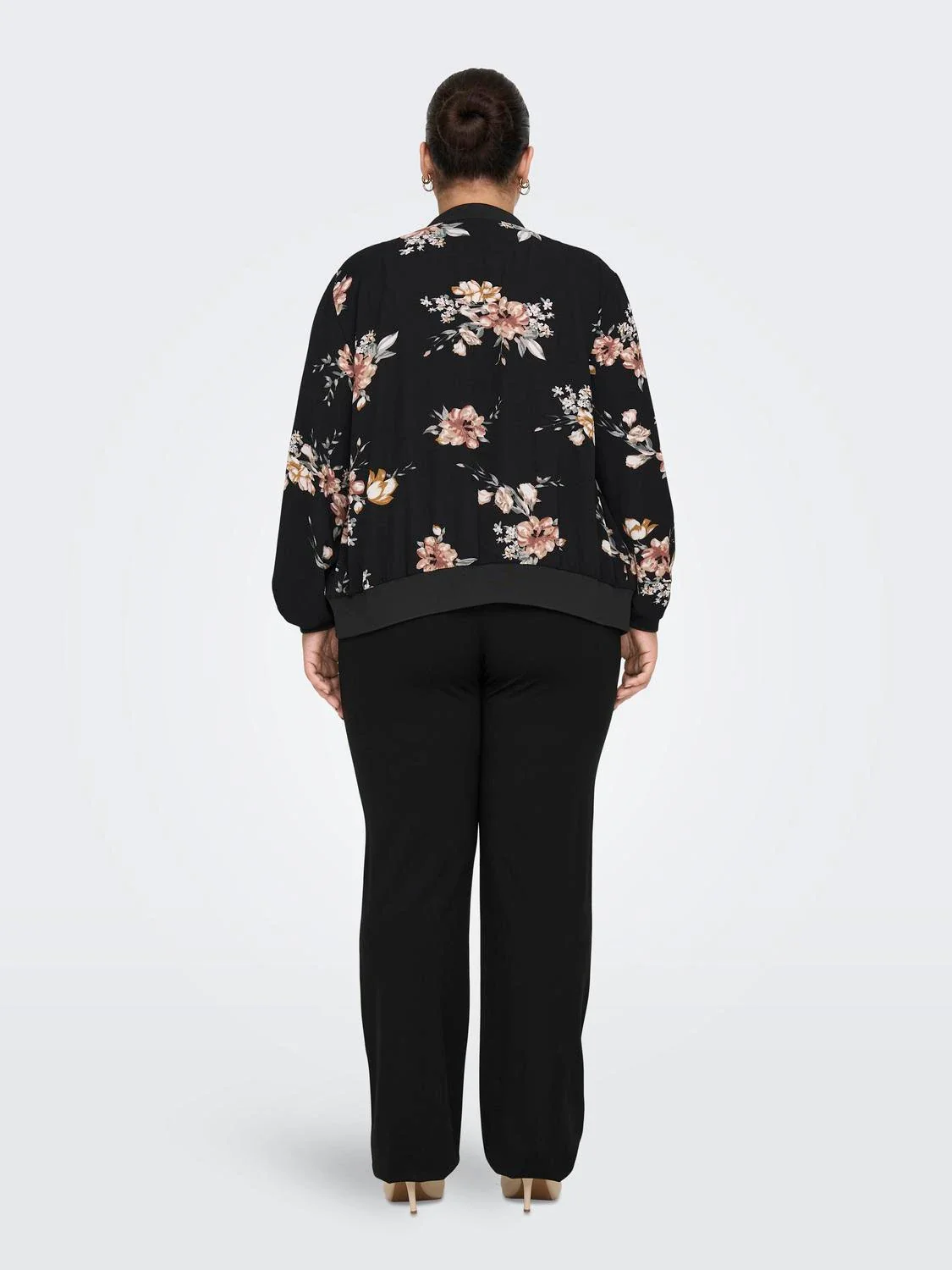 Only carmakoma housut, CARGOLDTRASH-SUKI LIFE HW WIDE PANT PNT Musta - Image 2
