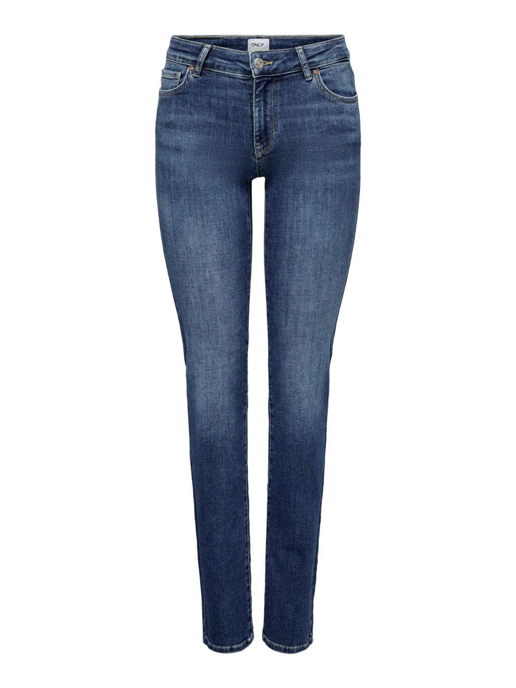 Only farkut, ONLALICIA REG STRT DNM DOT879 Sininen, Indigo