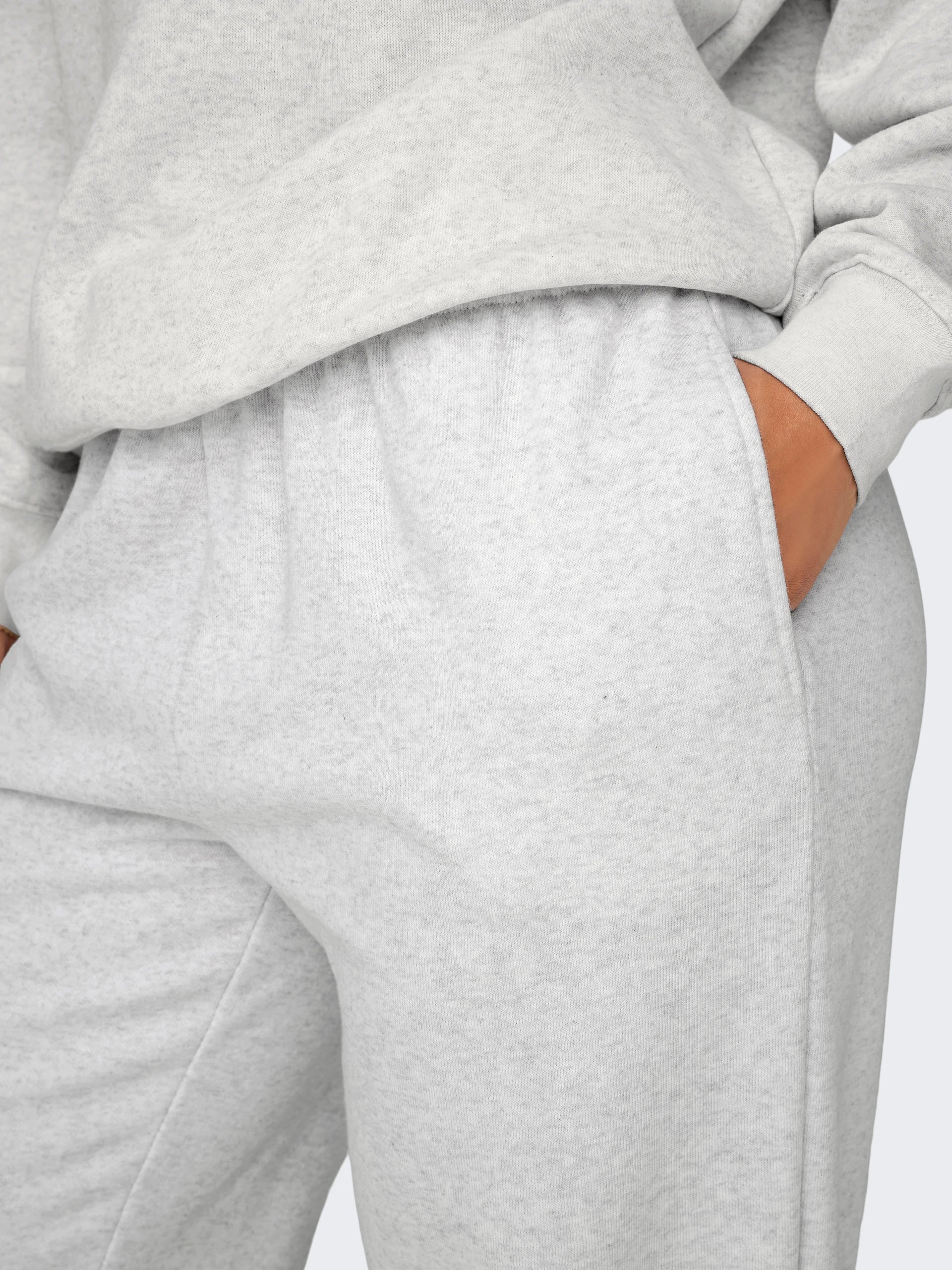 Only Naisten Collegehousut, Onldaze Straight Pants Noos Vaaleanharmaa - Image 4