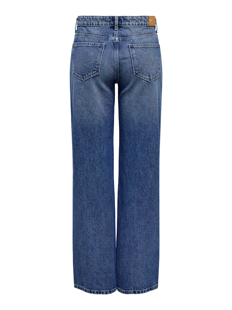 Only naisten farkut, ONLCARLA MID WIDE PIM267 Indigo - Image 2