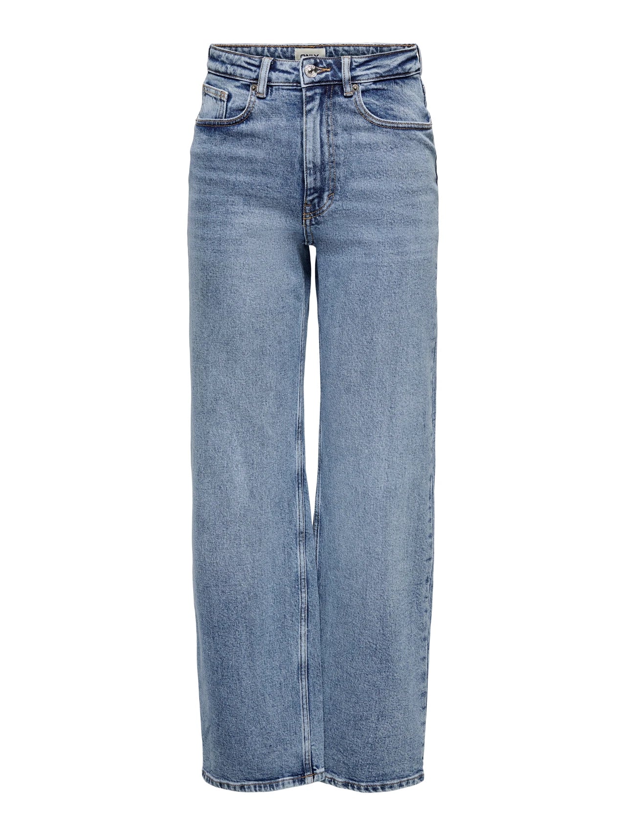 Only naisten farkut, ONLJUICY LIFE HW WIDE LEG NAS365 Indigo - Image 3