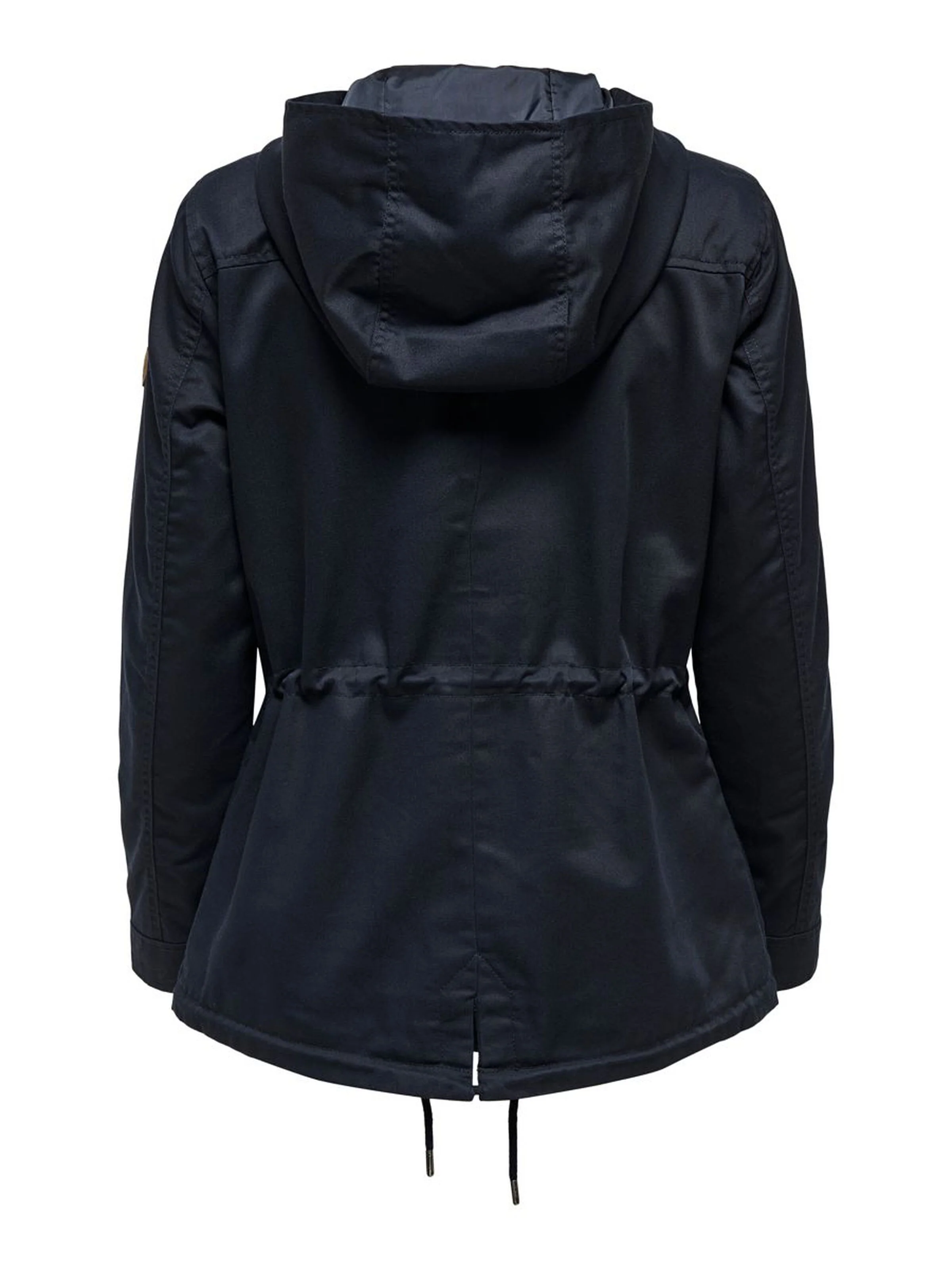 Only, Naisten Kevättakki, Lorca Canvas Parka  Tummansininen - Image 4