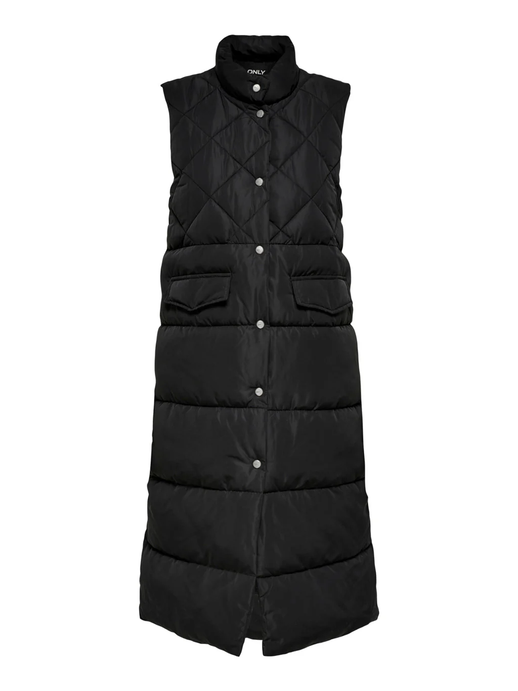 Only Naisten Liivi ONLSTACY QUILTED WAISTCOAT NOOS Musta - Image 3