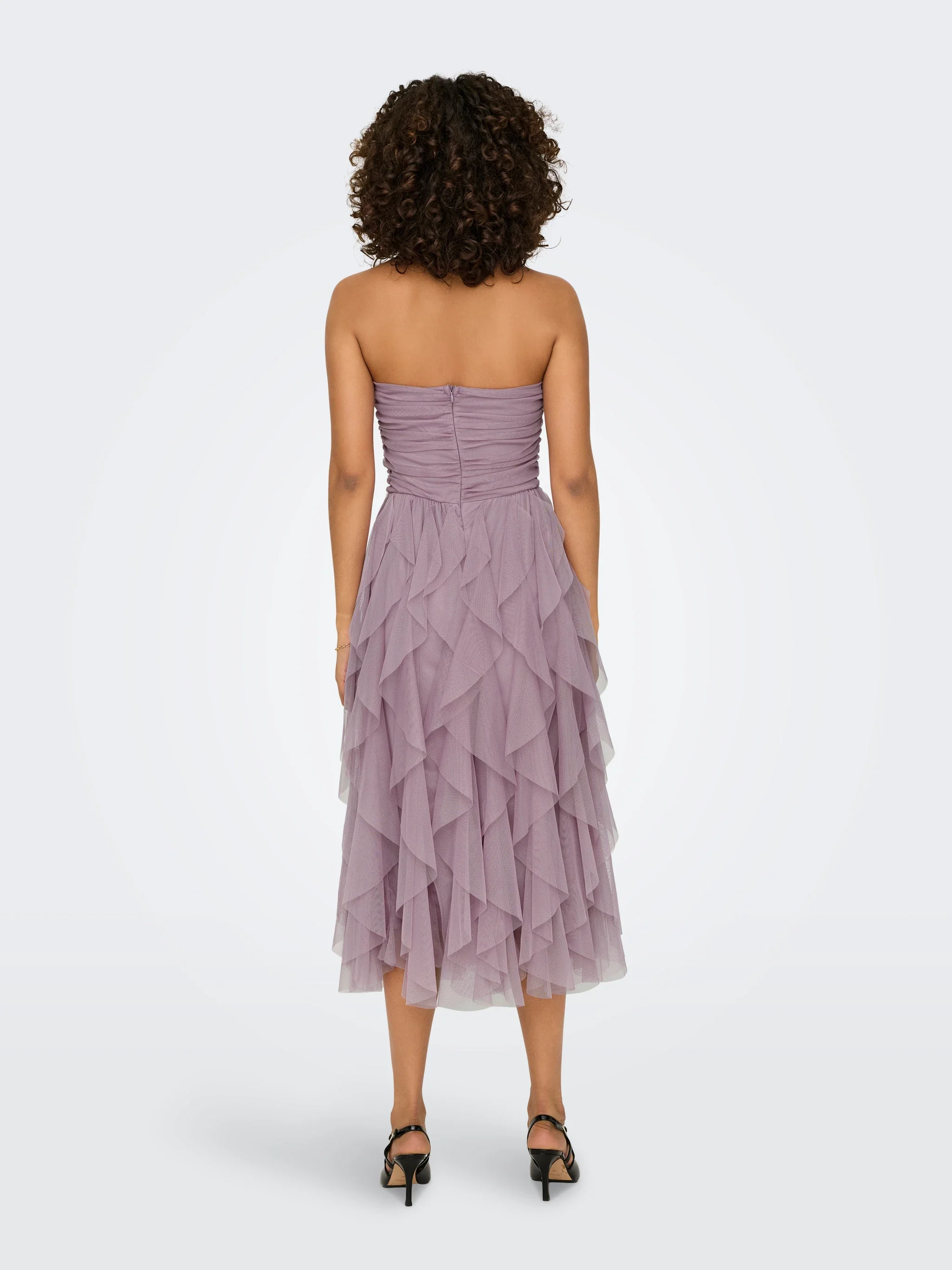 Only naisten mekko, ONLSKY SL LONG DRESS Vaalea Lila - Image 2