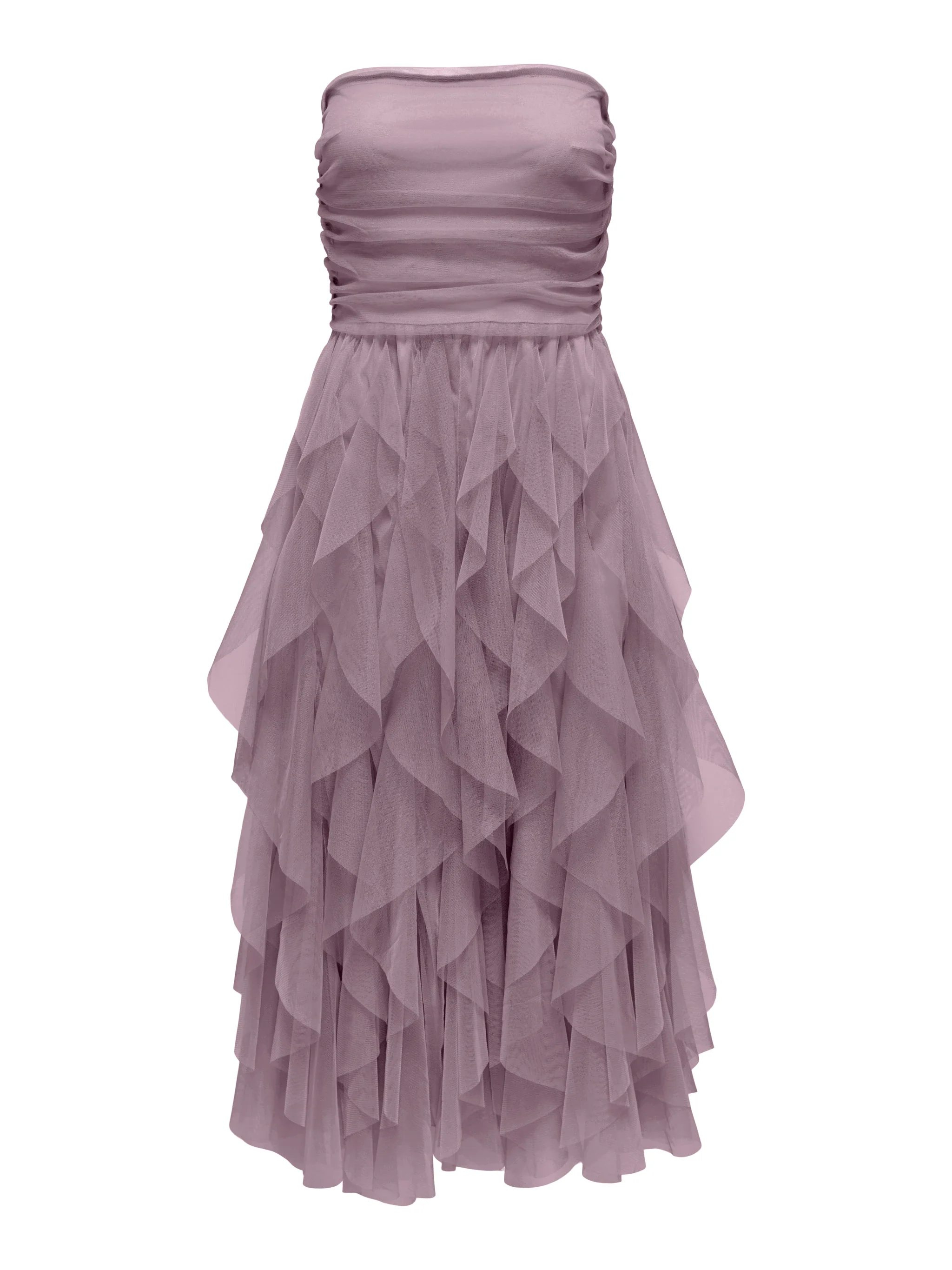 Only naisten mekko, ONLSKY SL LONG DRESS Vaalea Lila - Image 3