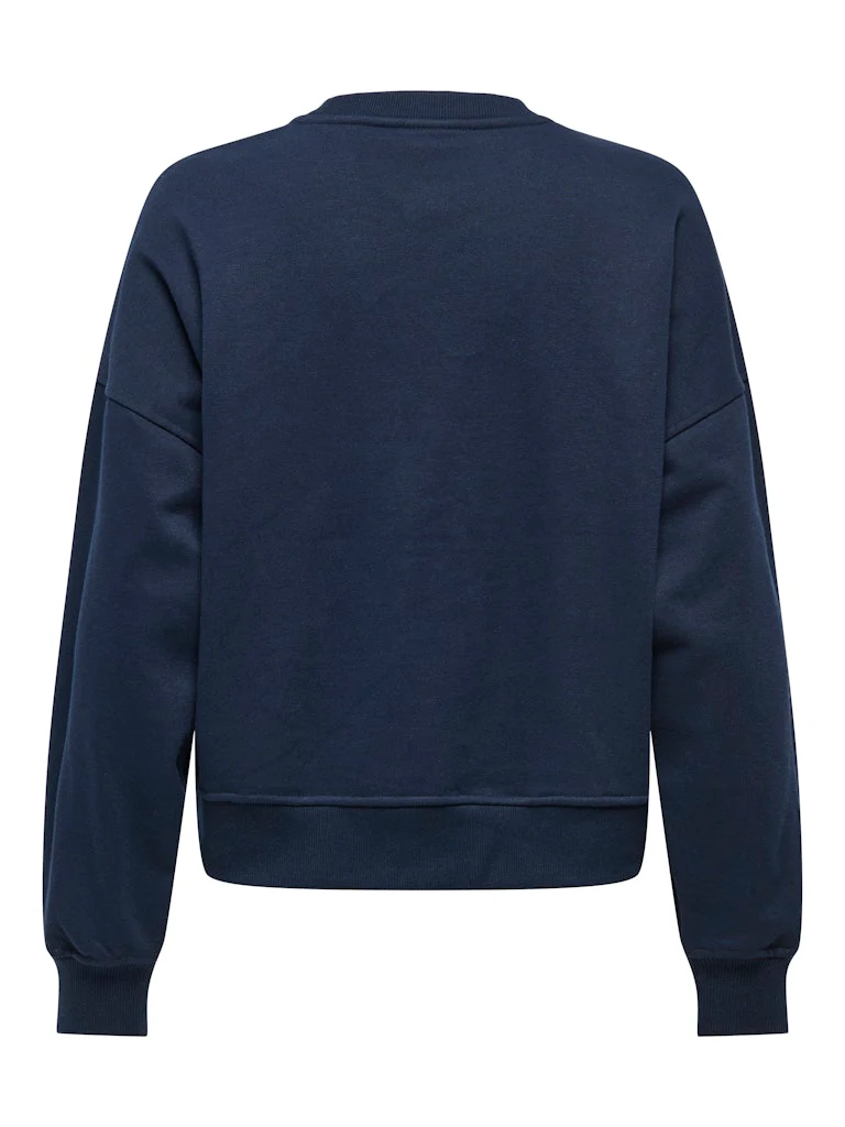 Only naisten svetari, ONLDAZE LS CREW NECK Tummansininen - Image 3