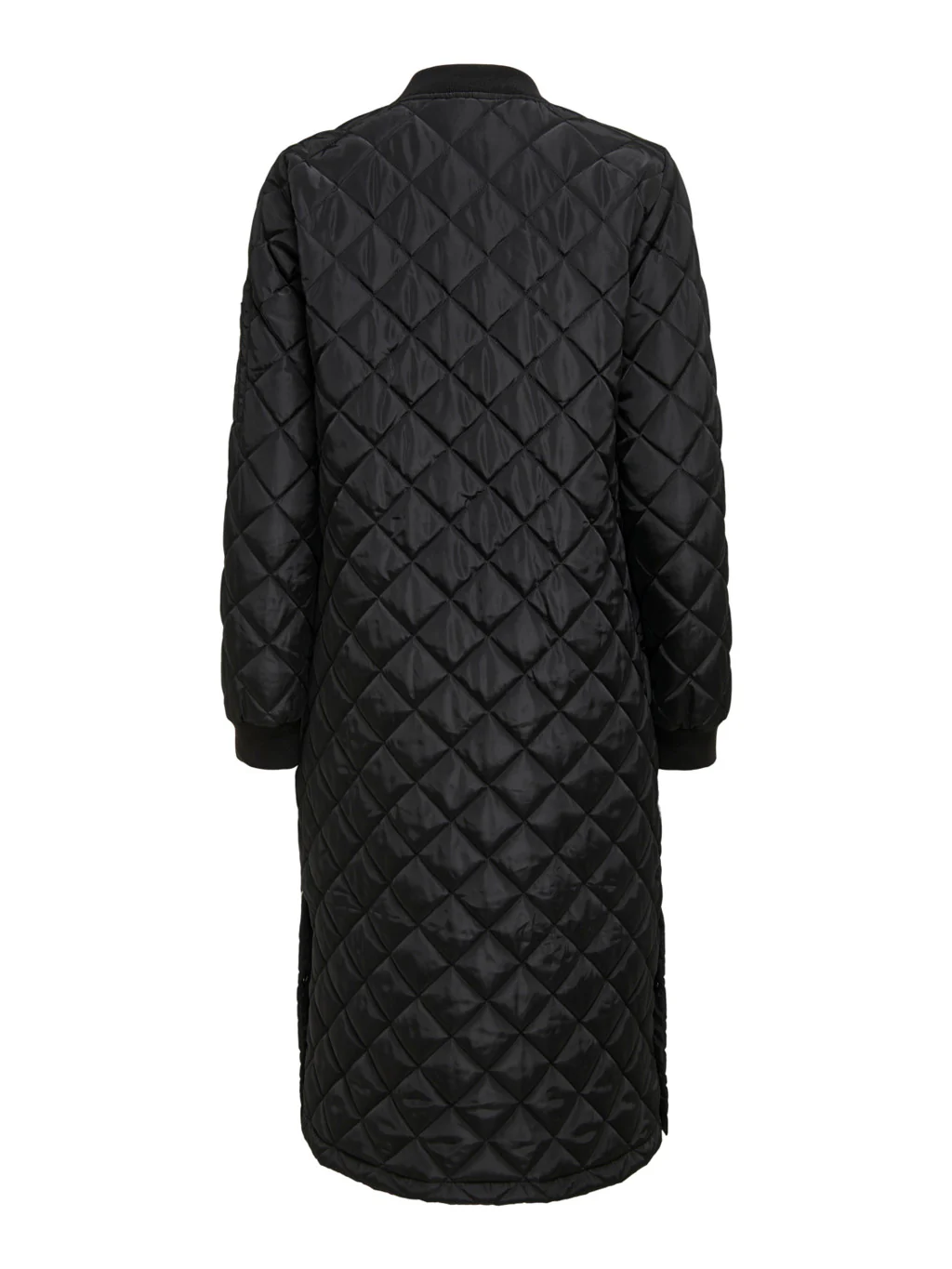 Only Naisten Tikkitakki ONLJESSICA X-LONG QUILTED COAT NOOS Musta - Image 4