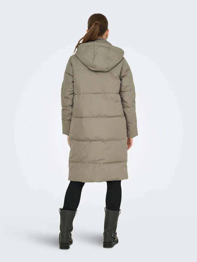 Only naisten toppatakki, ONLIRENE PUFFER COAT Kaakaonruskea - Image 2