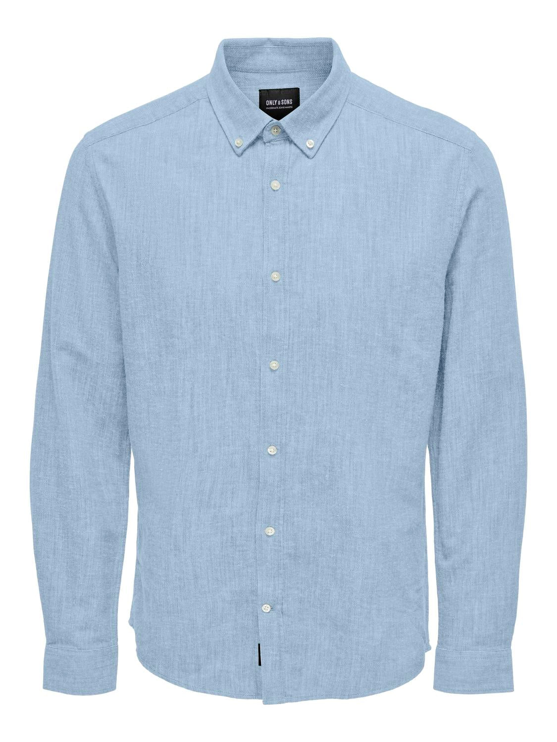 Only and Sons miesten pellavapaita Arlo Linen Shirt, Skyway