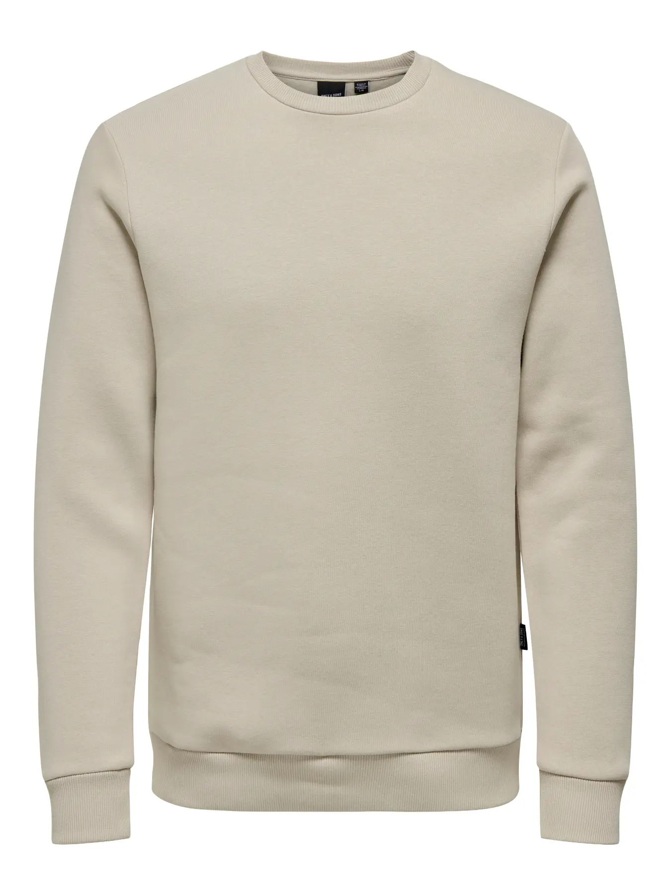 Only and Sons miesten collegepaita ONSCERES Crew Neck, Silver Lining - Image 3