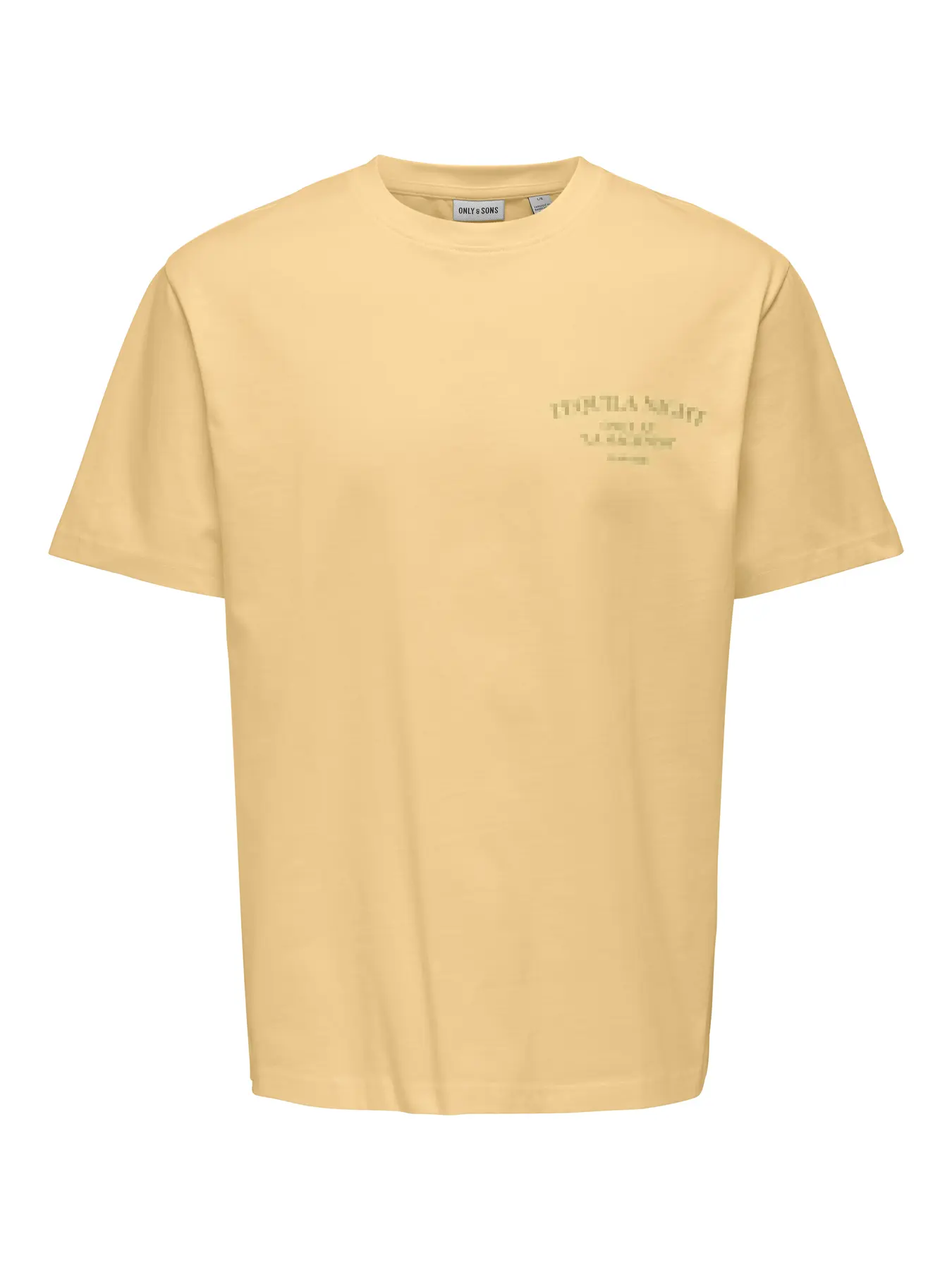 Only and Sons miesten t-paita Onsfred Life RLX SS Print Tee, Sunlight Tequila Night