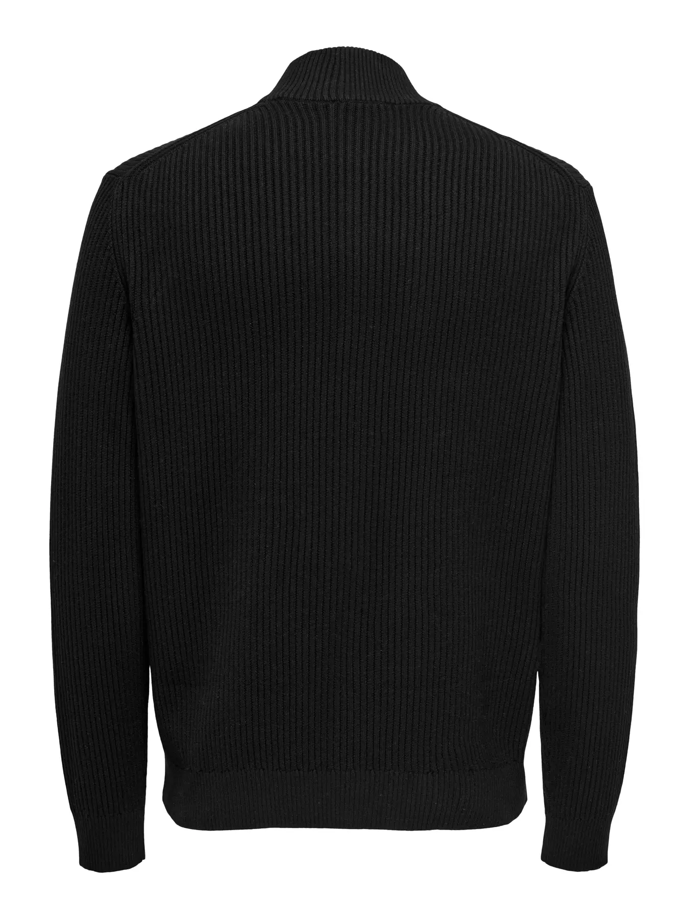 Only and Sons miesten neuletakki ONSLAW REG LS CARDIGAN KNIT FRML, musta - Image 2