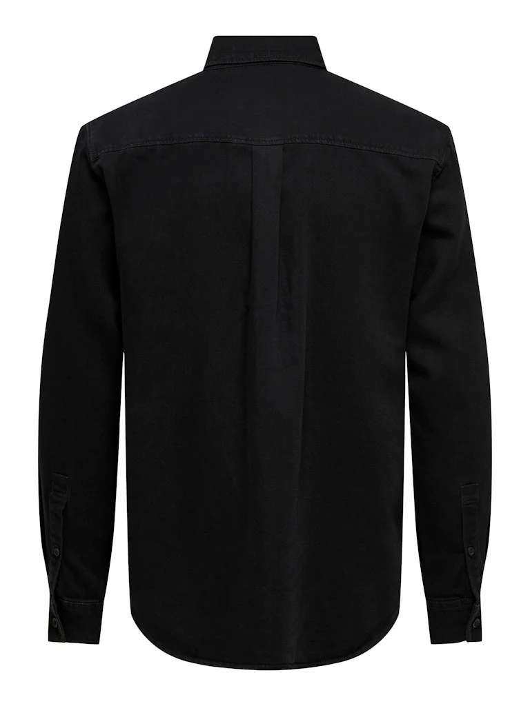 Only and Sons miesten farkkupaita ONSOrson Regular YFM DNM Shirt, musta - Image 2