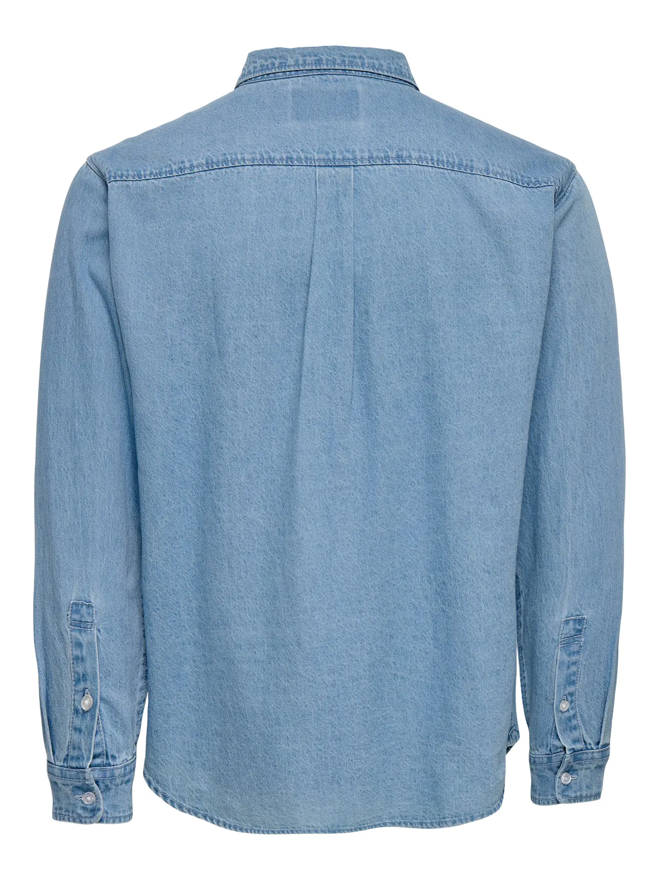 Only and Sons miesten farkkupaita ONSOrson Regular YFM DNM Shirt, Light Blue Denim - Image 2
