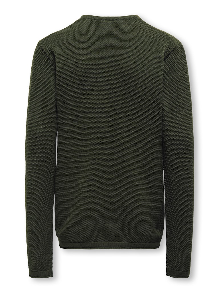 OSJPANTER REG CREW KNIT NOOS TUMMANRUSKEA - Image 2
