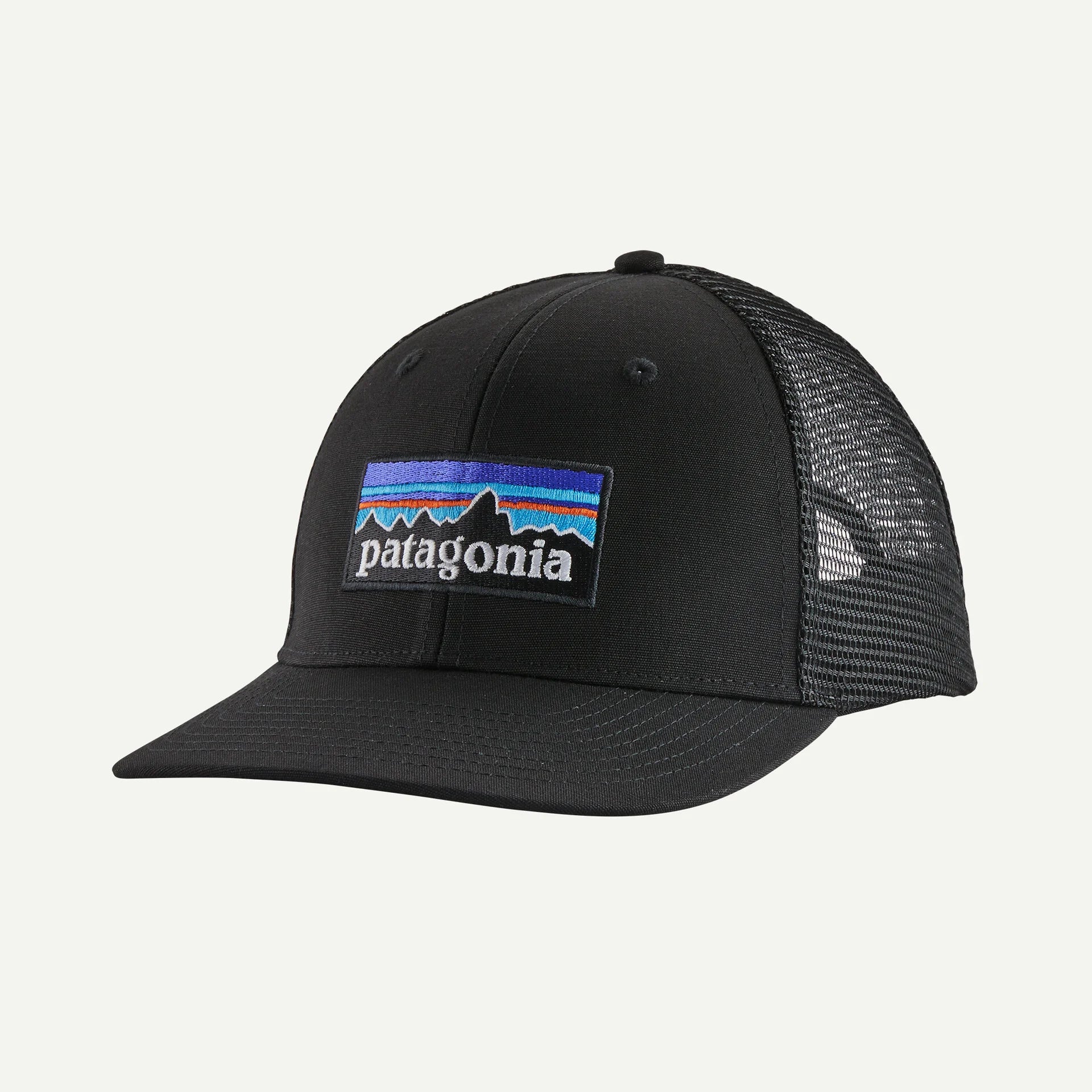 Patagonia lippis P-6 Logo Trucker Hat, musta - Image 3