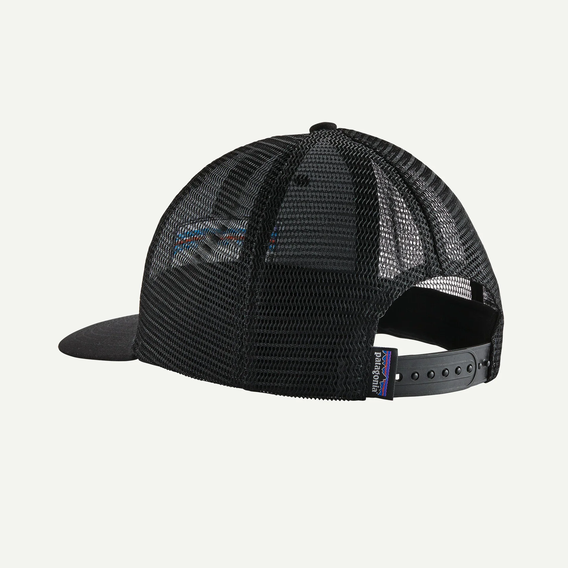 Patagonia lippis P-6 Logo Trucker Hat, musta - Image 4