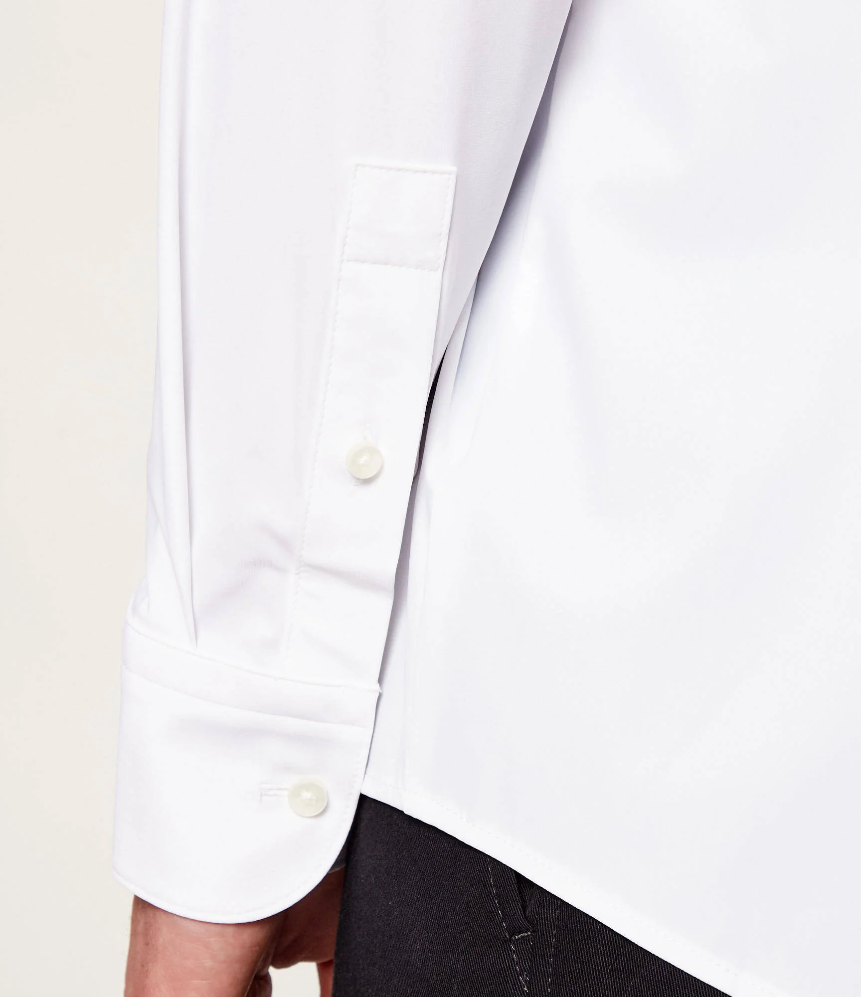 Hugo Boss miesten kauluspaita P-HANK-S-K-261 PERFORMANCE STRETCH, valkoinen - Image 3