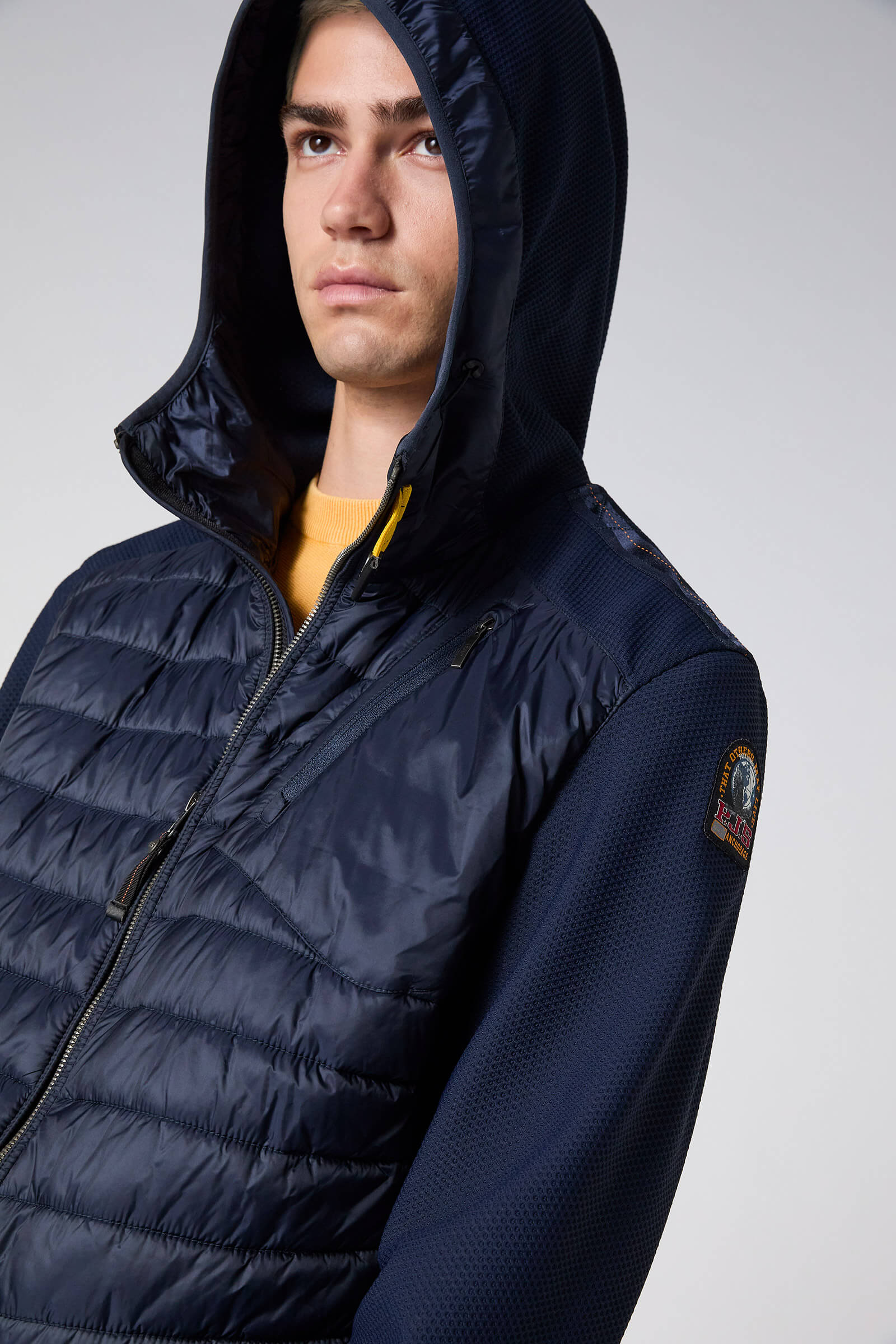 Parajumpers miesten hybriditakki, NOLAN DOWN Tummansininen - Image 4