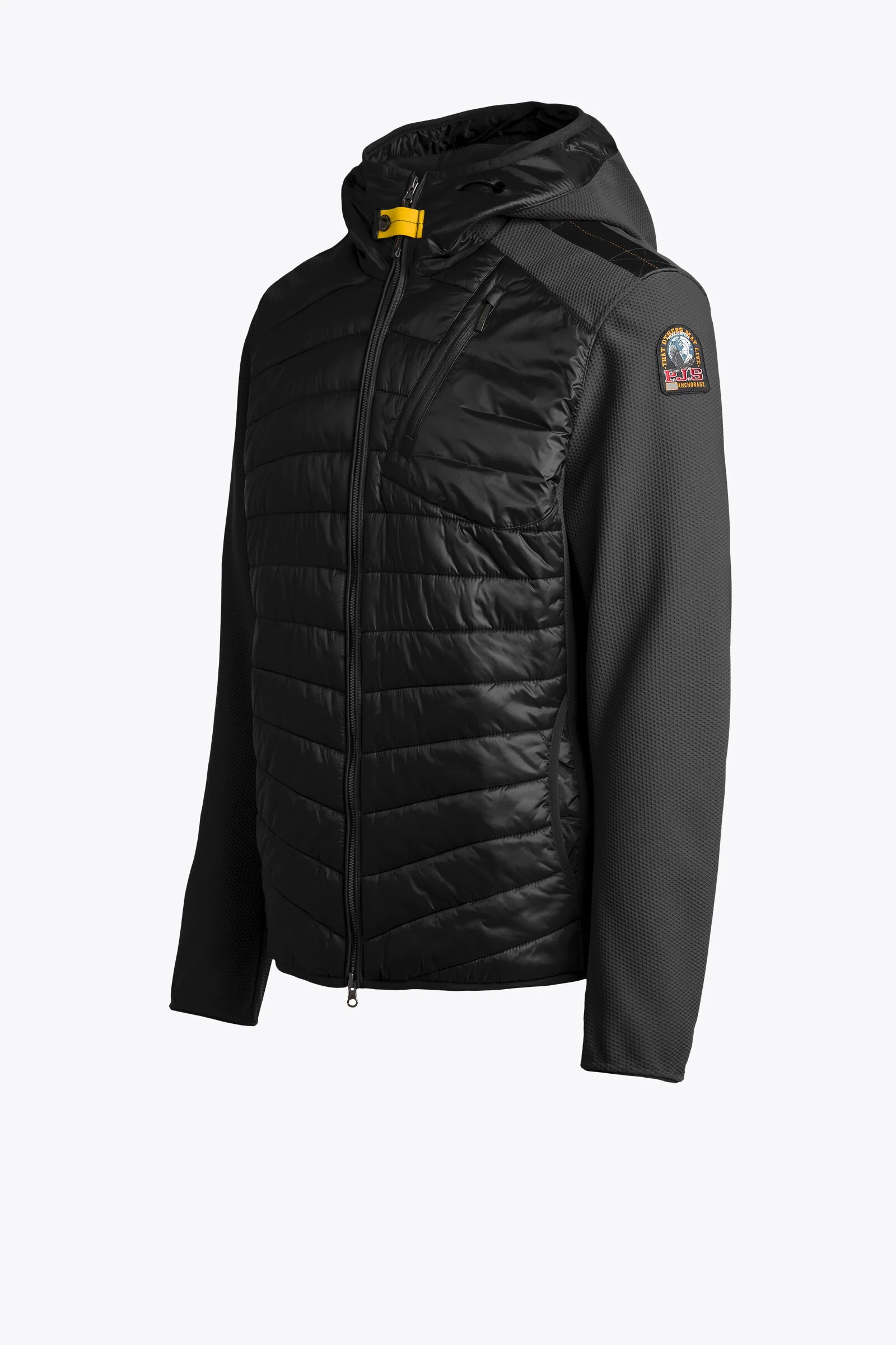 Parajumpers Miesten Hybriditakki Nolan, musta - Image 3
