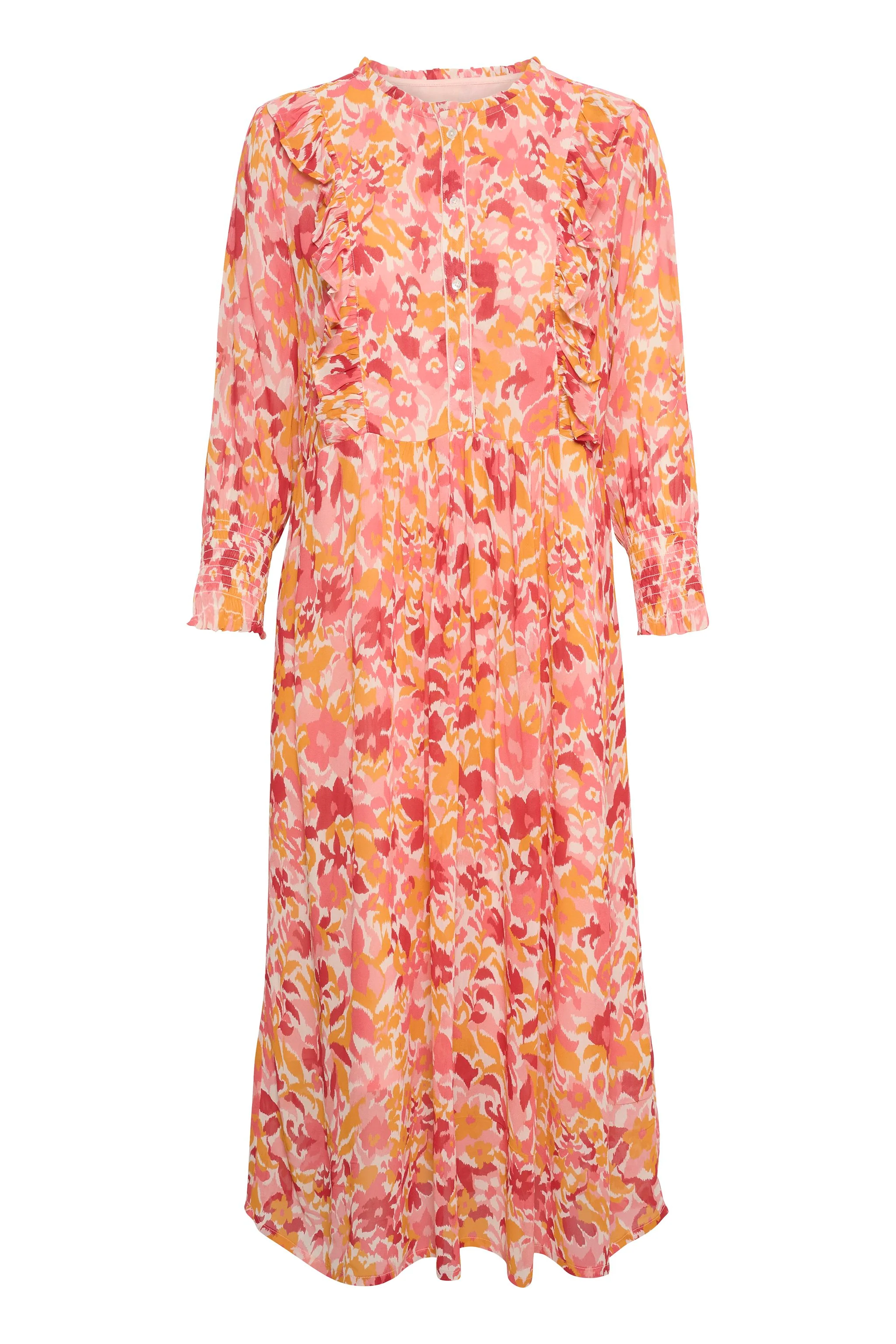 Part Two mekko, SILA DRESS Oranssi Kuosi - Image 5
